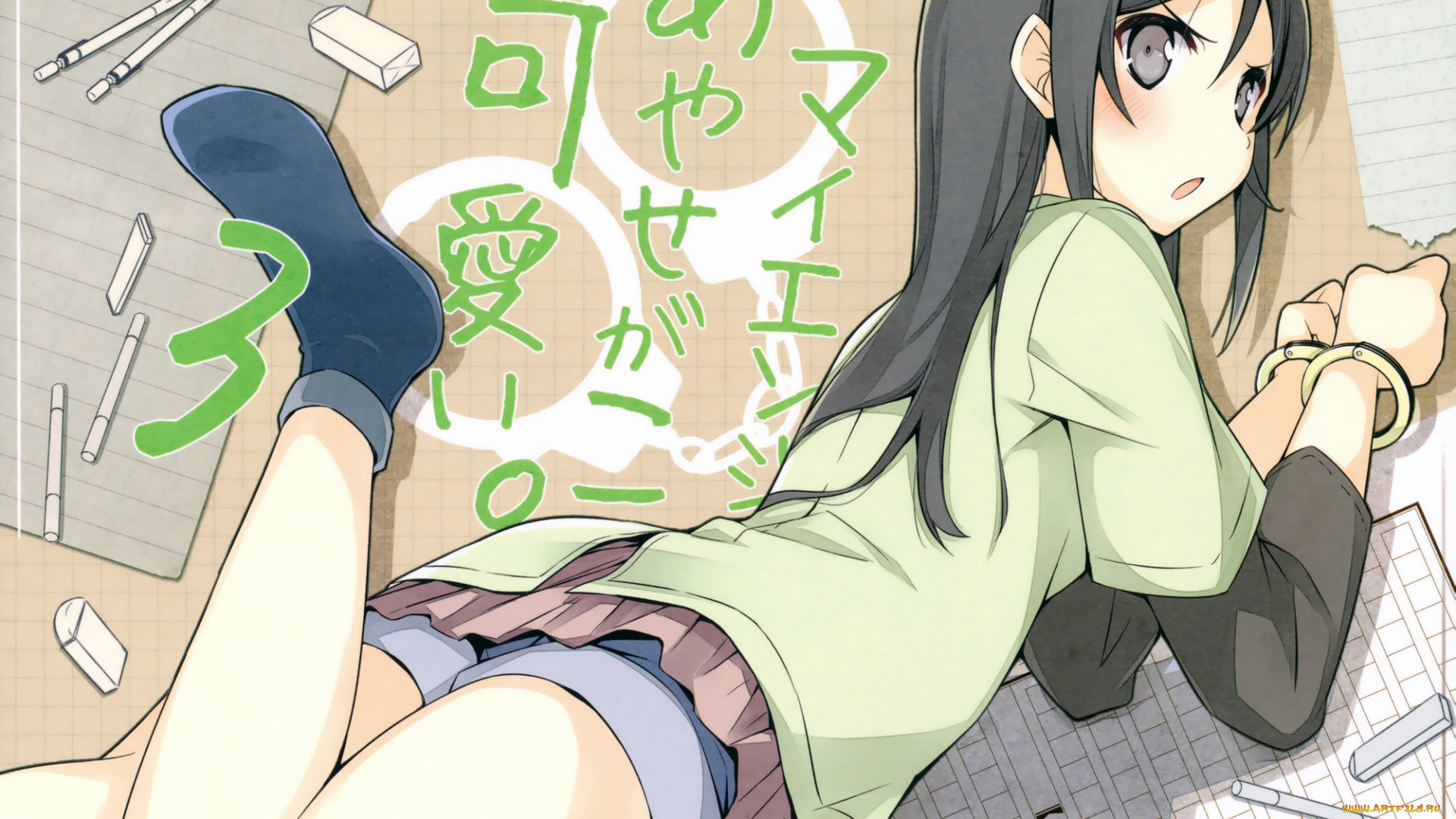 аниме, oreimo, ore, no, imouto, ga, konna, ni, kawaii, wake, nai