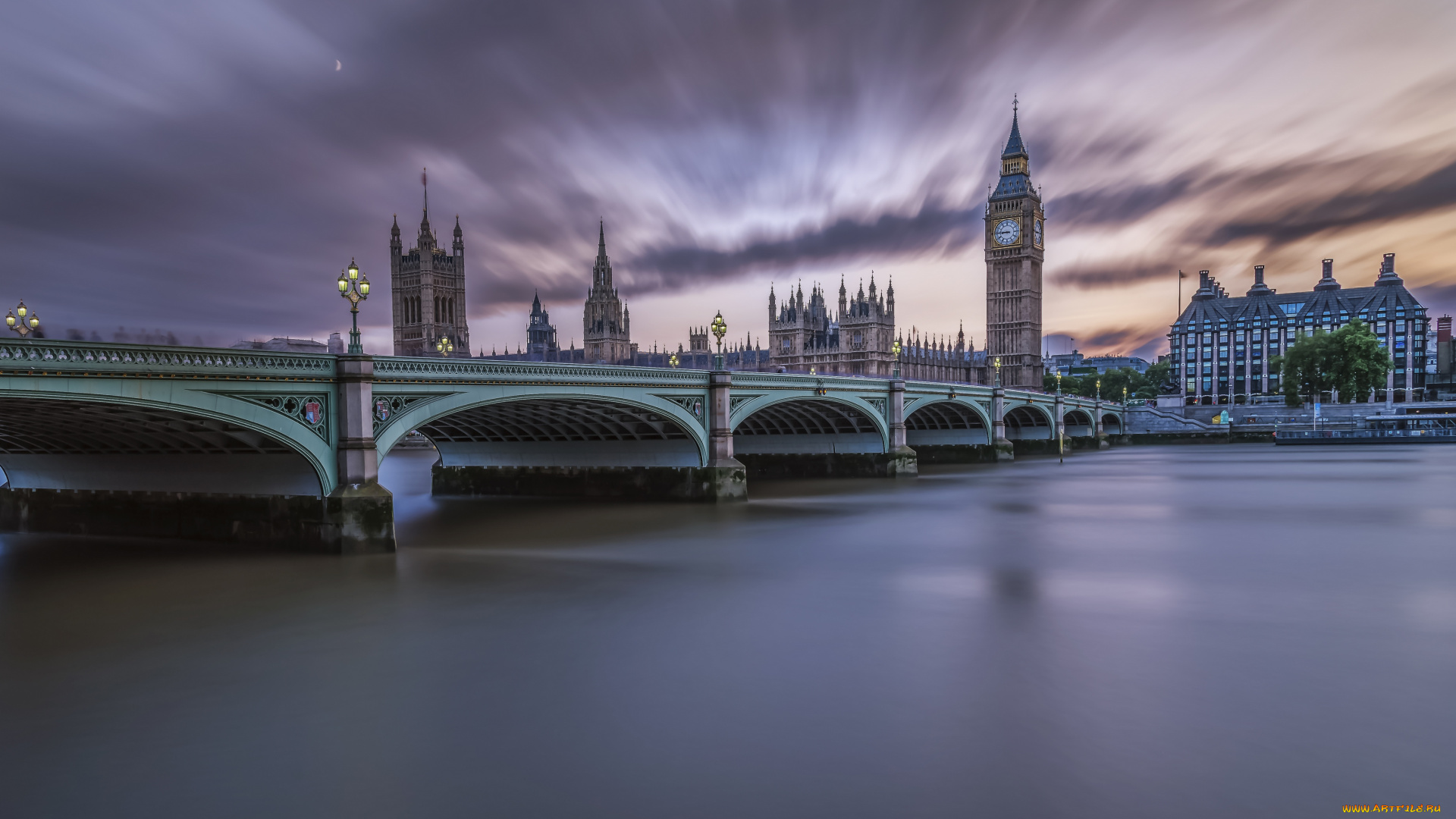 города, лондон, , великобритания, bridge, river, city, london, мост, река, город, лондон