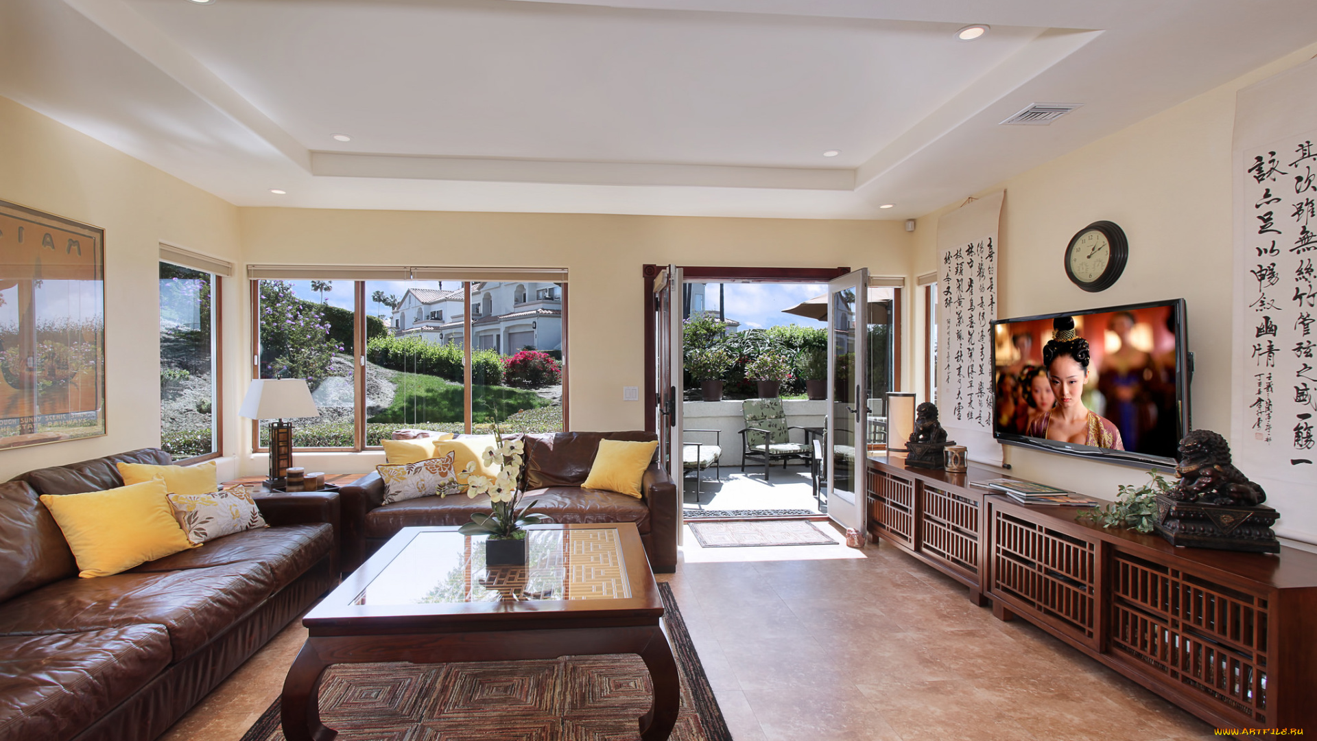 интерьер, гостиная, furniture, мебель, стол, table, style, living, room, стиль