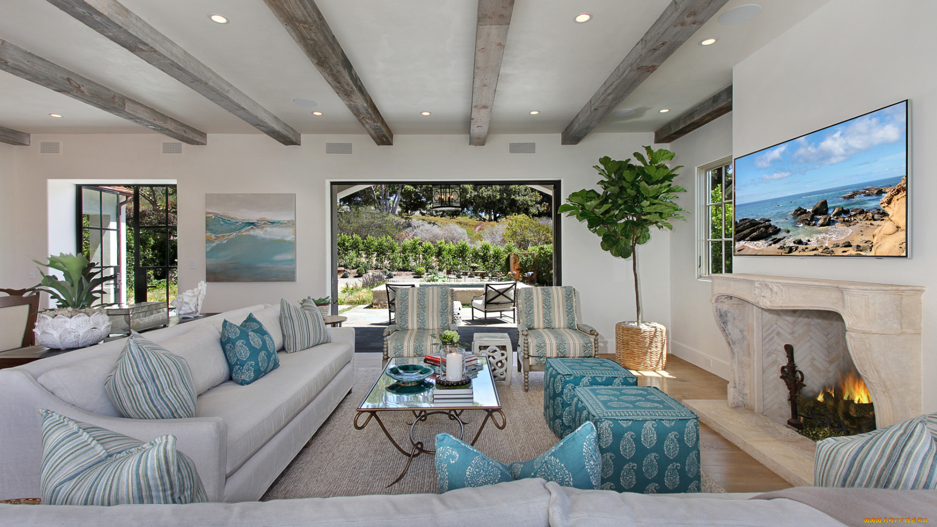 интерьер, гостиная, living, room, стиль, стол, мебель, style, table, furniture