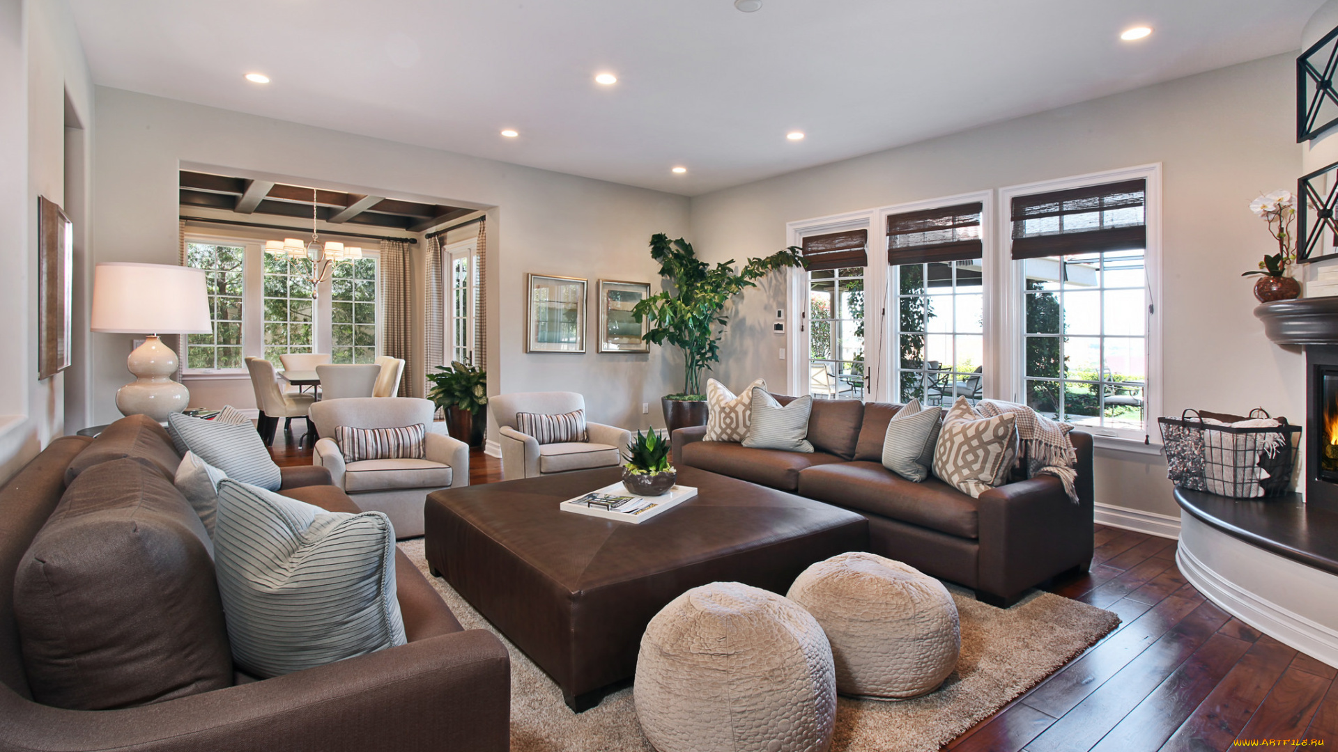 интерьер, гостиная, стиль, мебель, дизайн