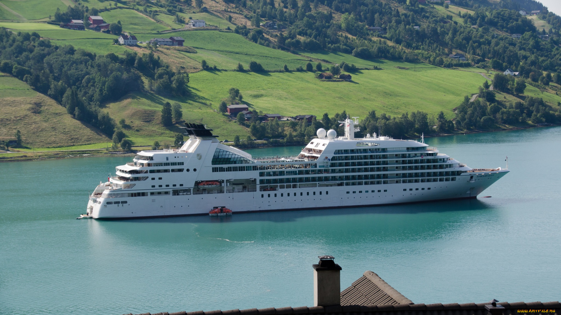 корабли, лайнеры, река, river, liner, лайнер