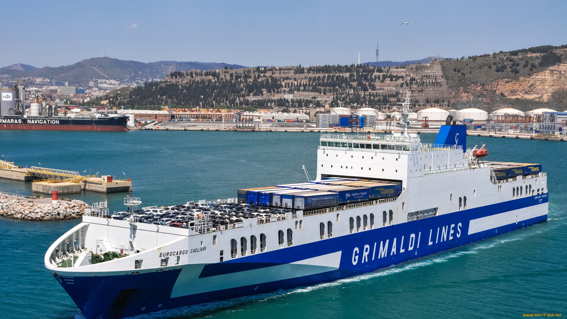 корабли, танкеры, море, танкер, the, sea, tanker