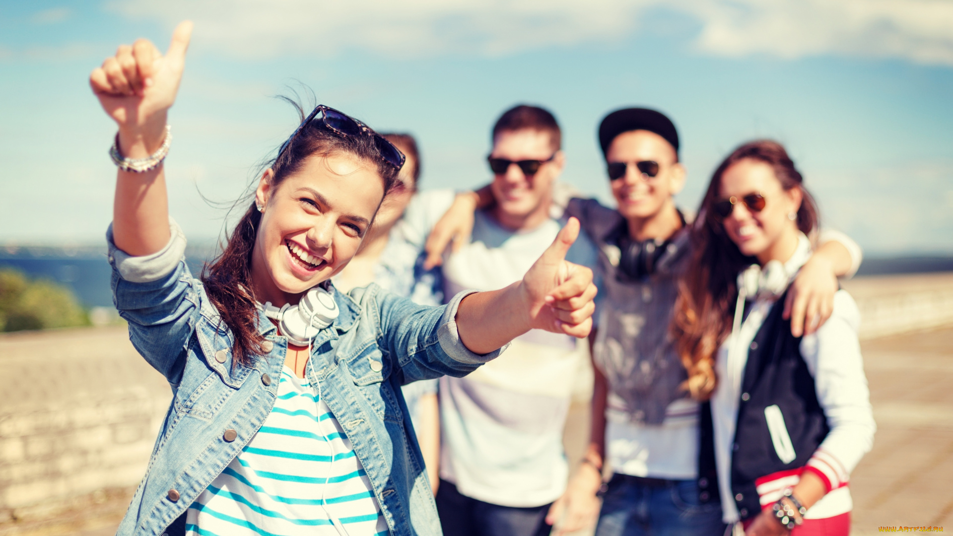 разное, люди, девушки, парни, молодежь