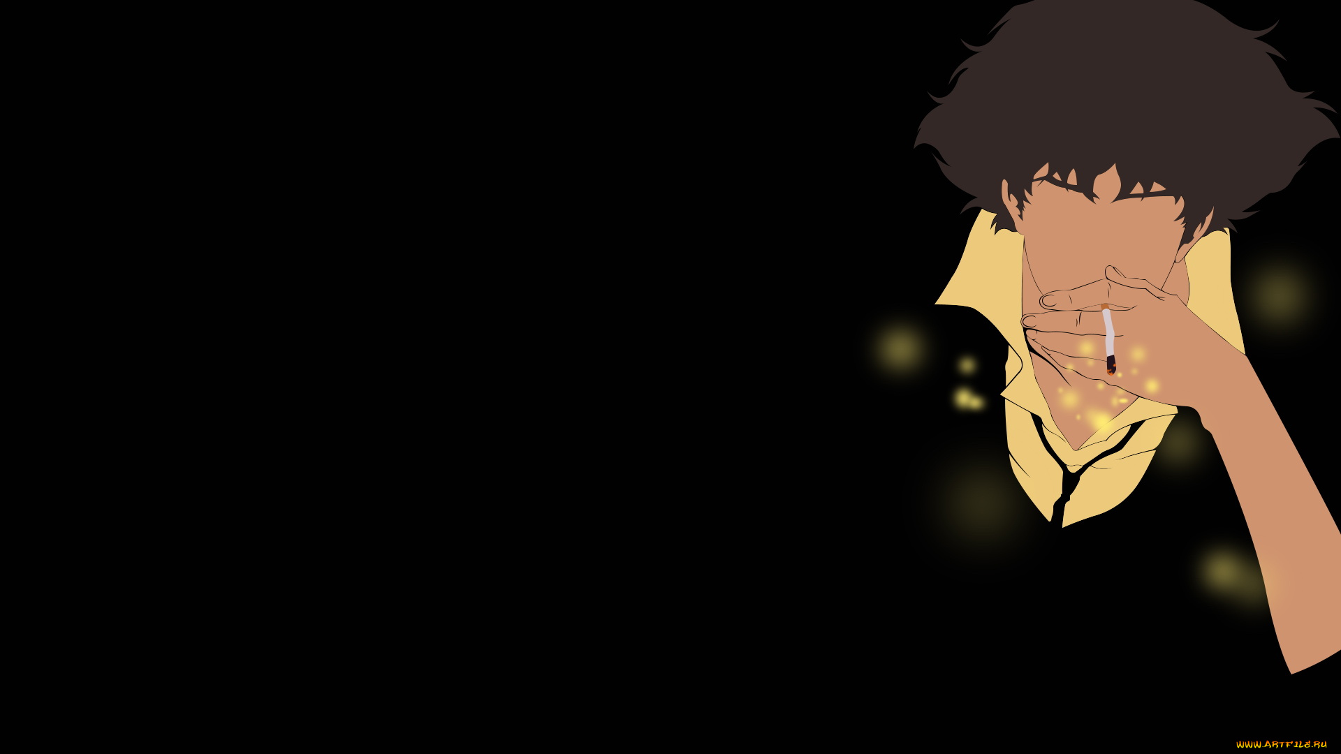 рисованные, люди, мальчик, сигарета