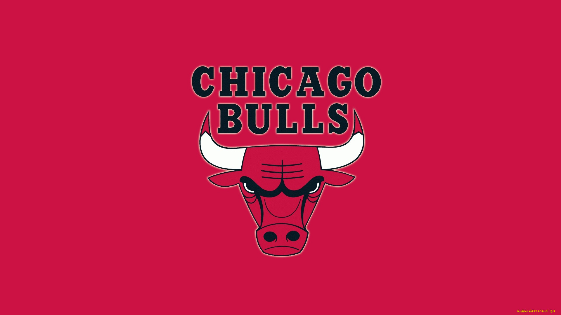 спорт, эмблемы, клубов, фон, рога, бык, chicago, bulls