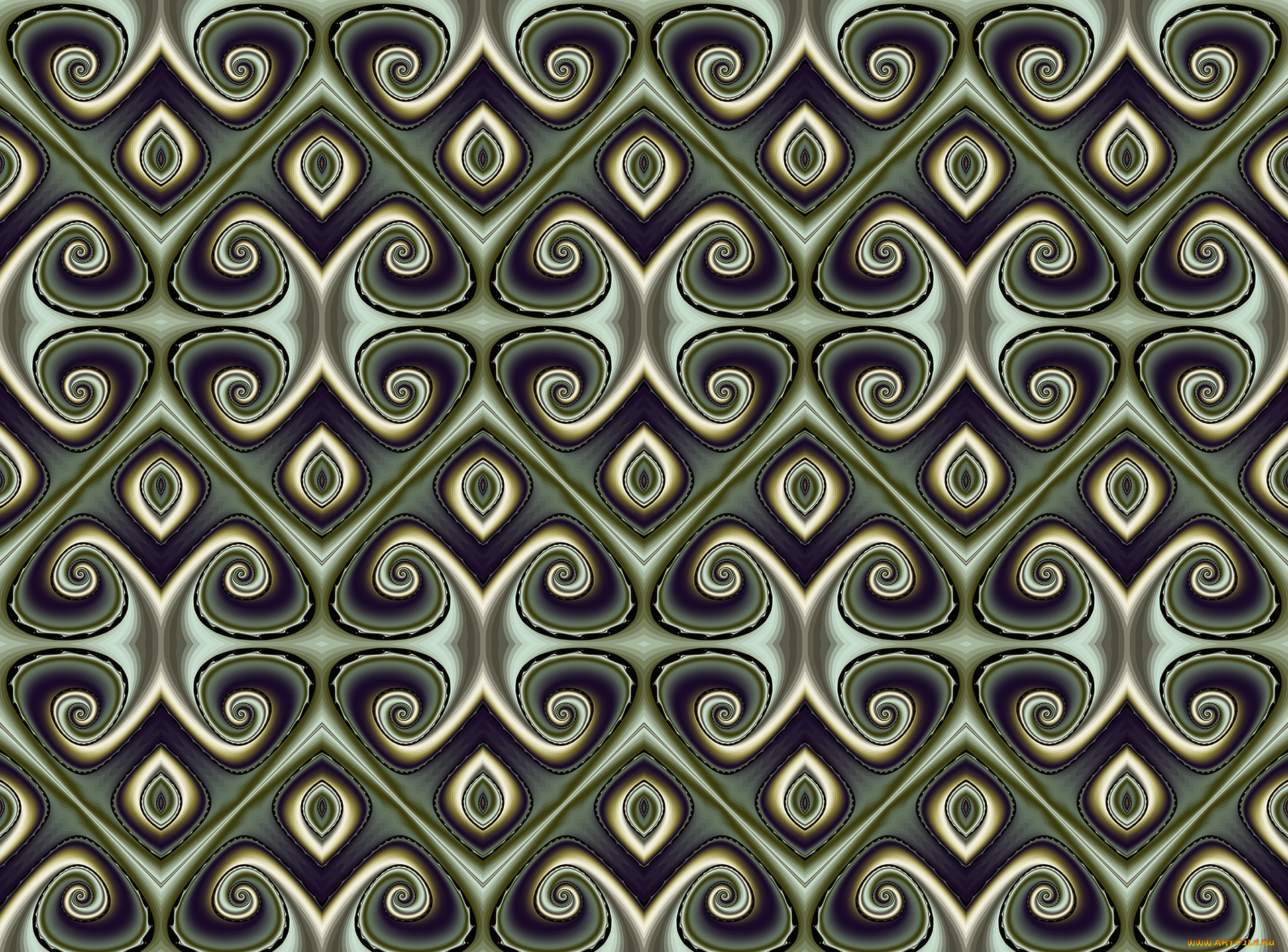 3д, графика, фракталы, , fractal, цвета, фон, узор