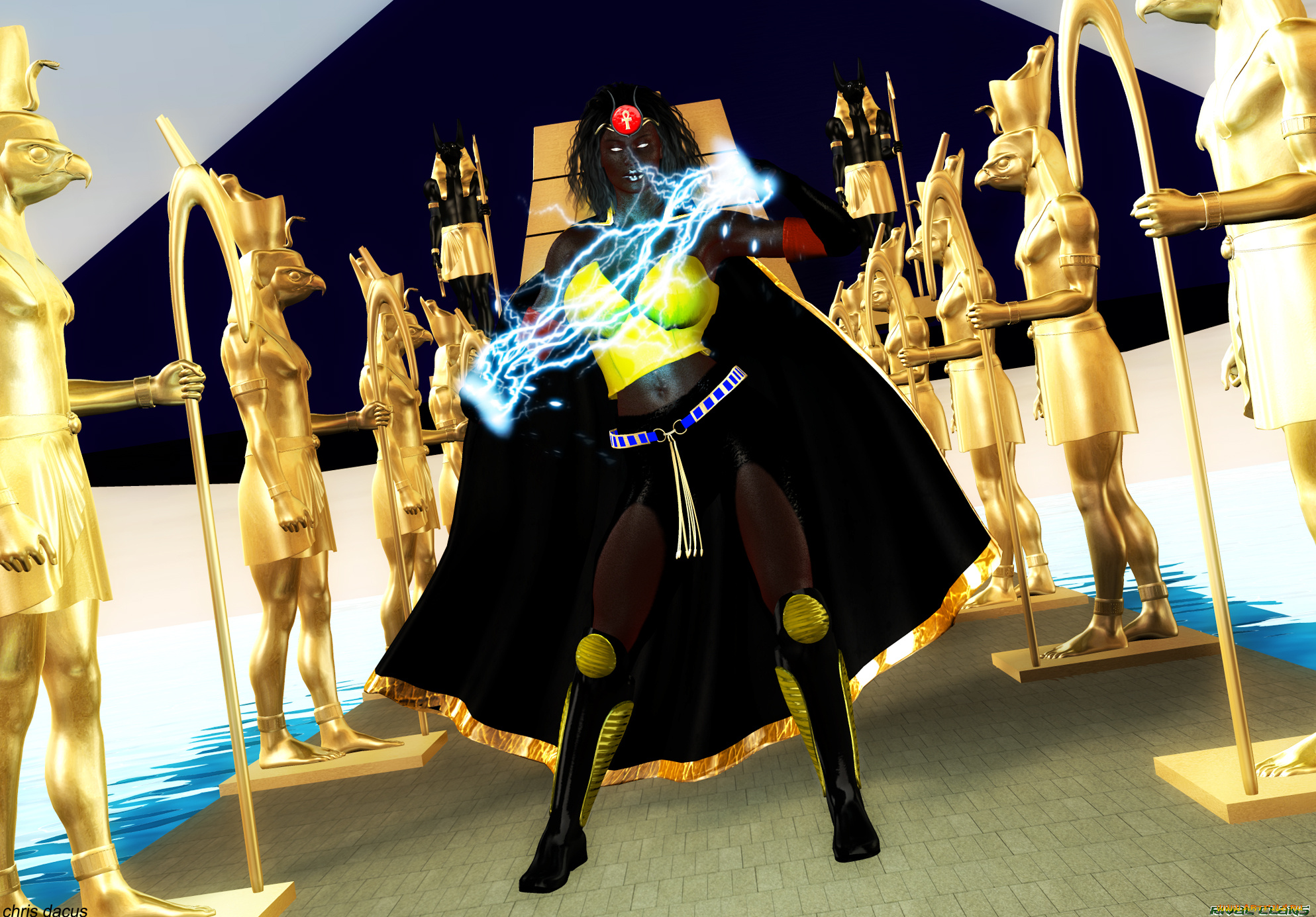 3д, графика, фантазия, , fantasy, девушка, магия