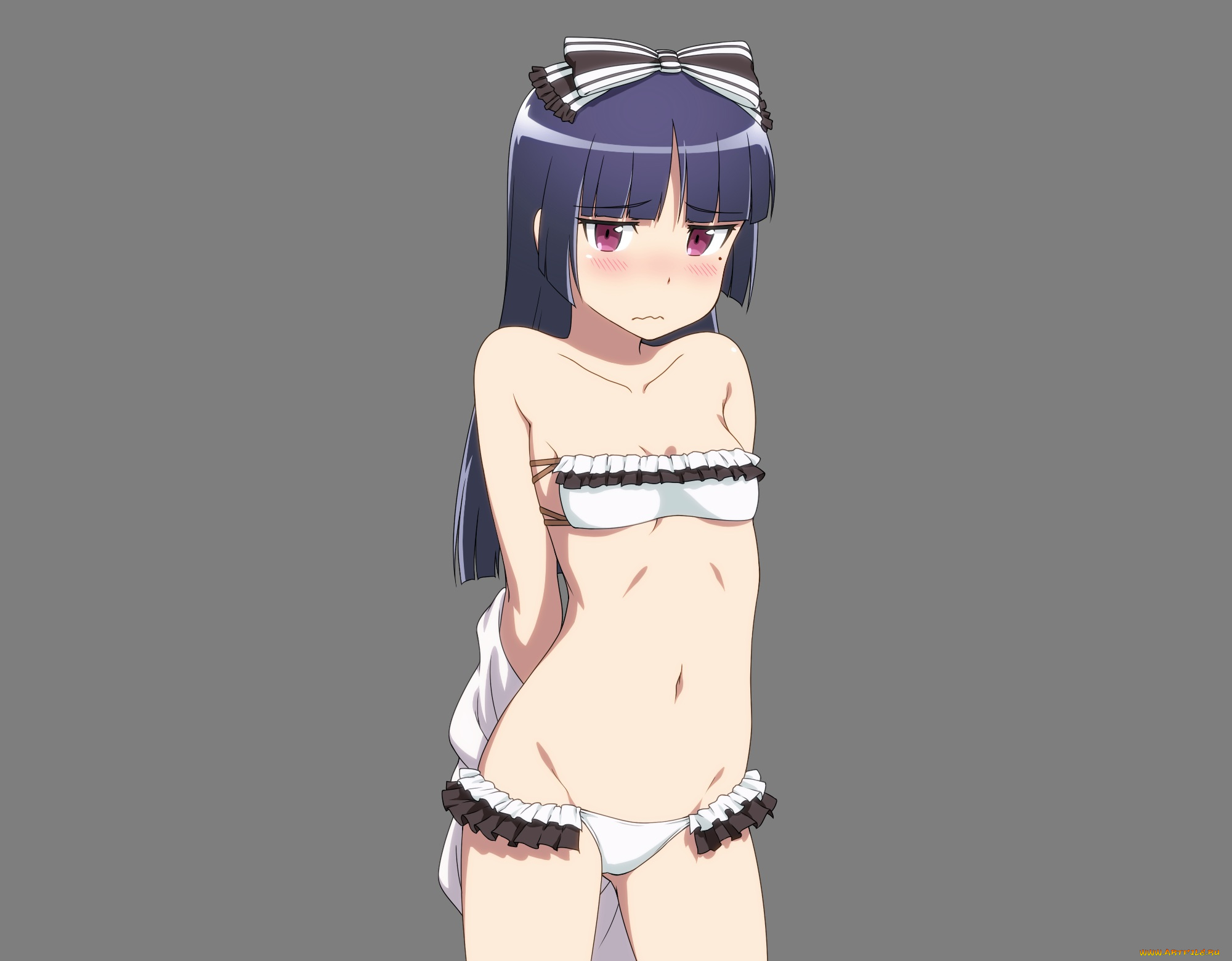 аниме, oreimo, ore, no, imouto, ga, konna, ni, kawaii, wake, nai, нижнее, белье, девушка, gokou, ruri