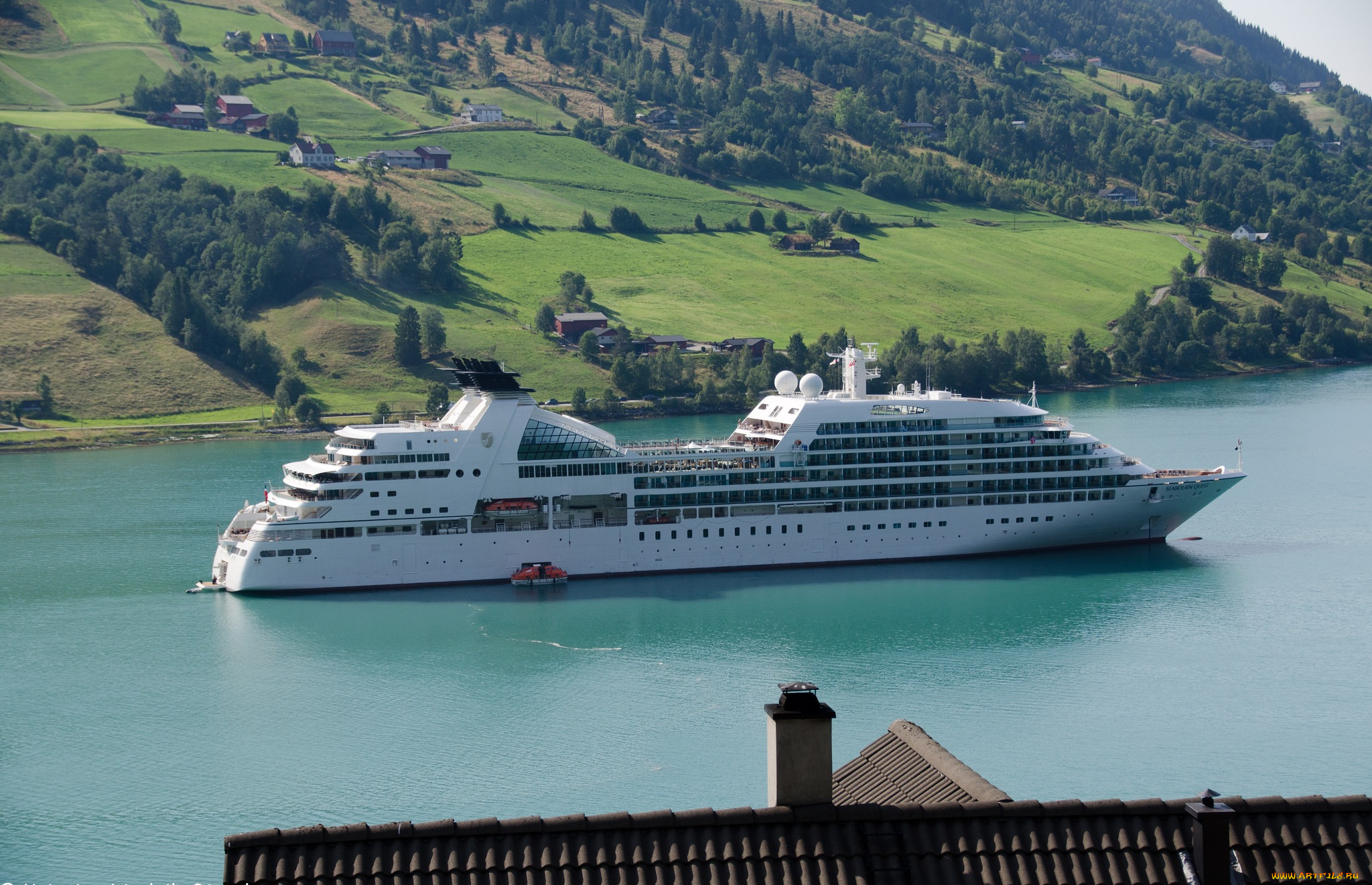 корабли, лайнеры, река, river, liner, лайнер