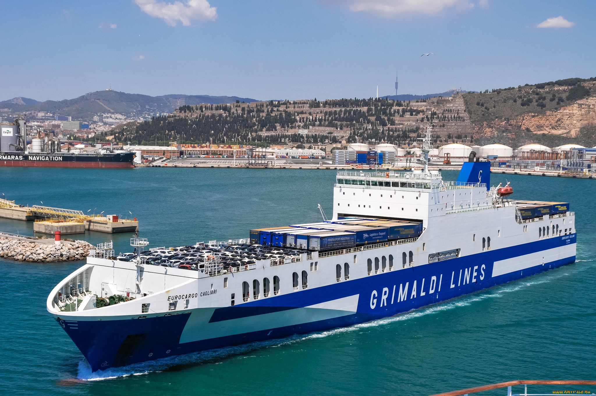 корабли, танкеры, море, танкер, the, sea, tanker