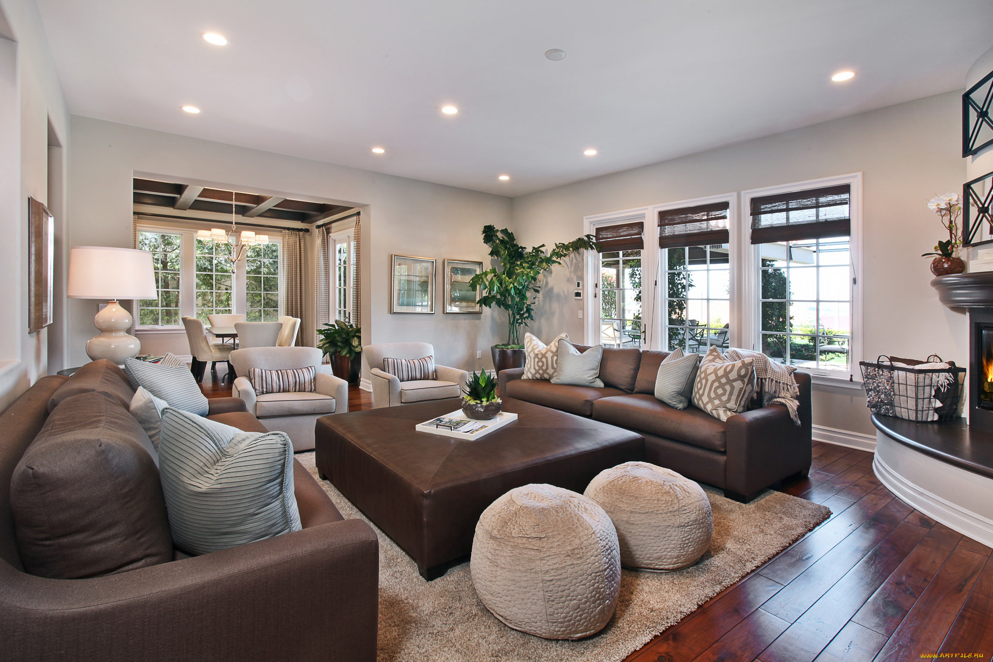 интерьер, гостиная, стиль, мебель, дизайн