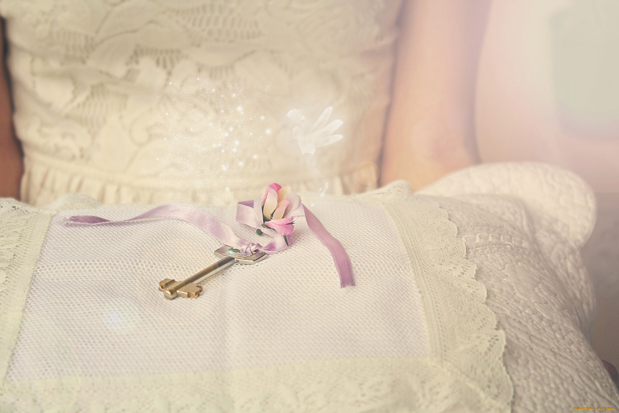 разное, ключи, , замки, , дверные, ручки, цветок, лента, ключик, подушка