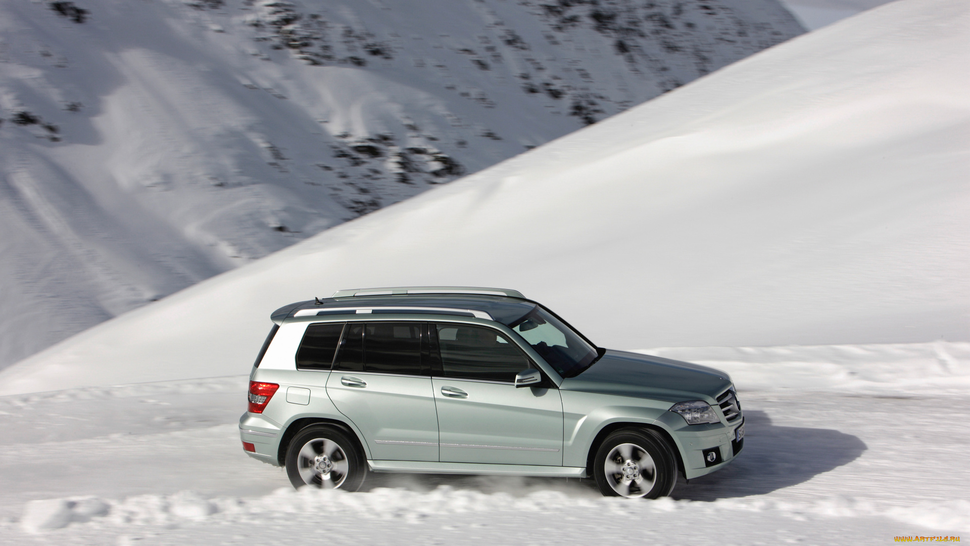 автомобили, mercedes-benz, mountaines, mercedes, snow