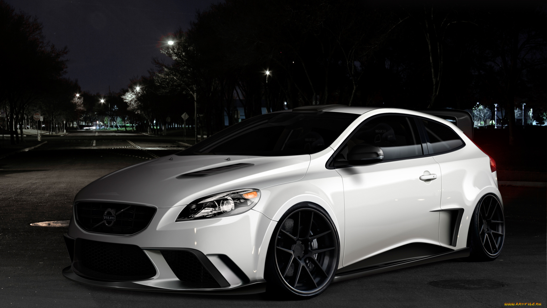 автомобили, виртуальный, тюнинг, c30, volvo