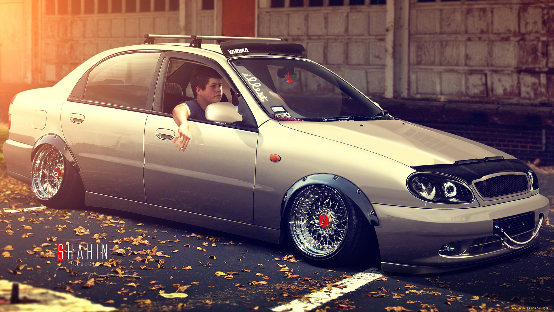 автомобили, виртуальный, тюнинг, lanos