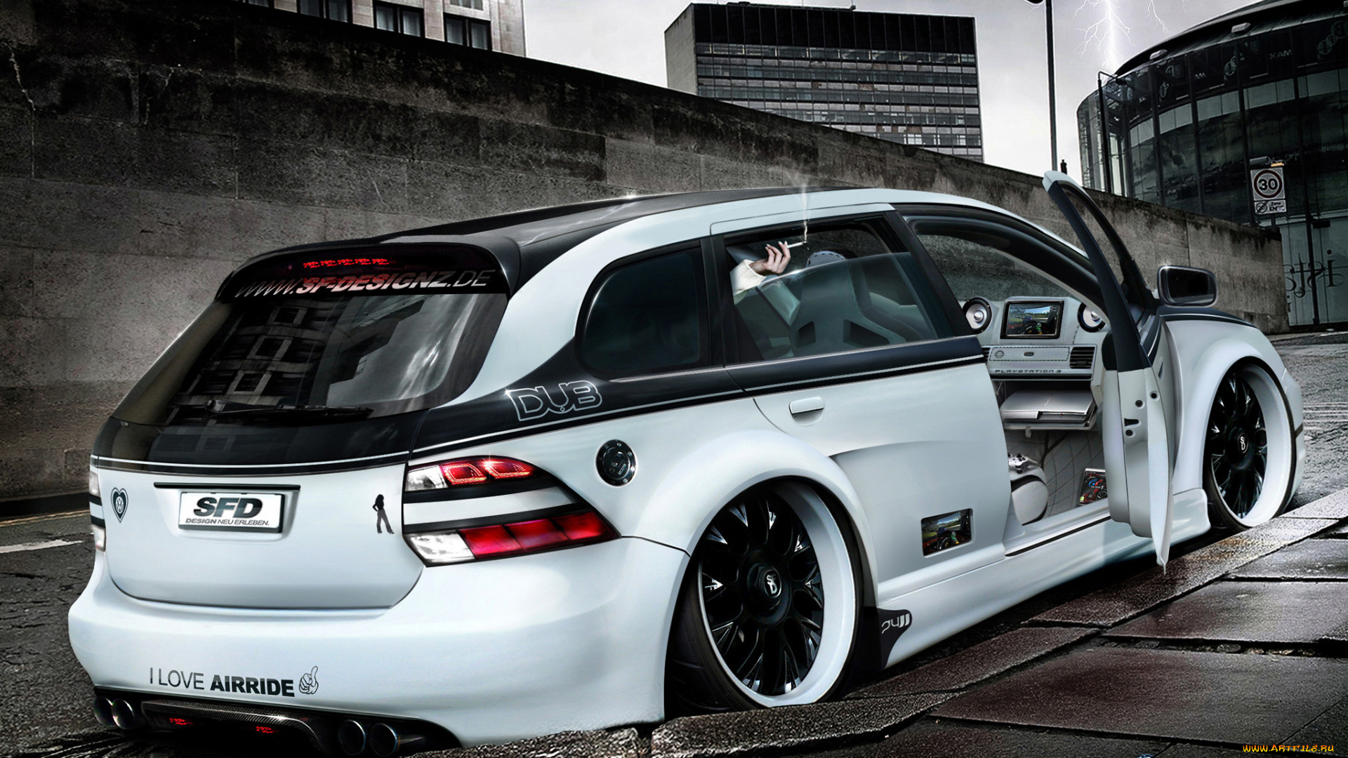 автомобили, виртуальный, тюнинг, vw, rimz, tuning, dub