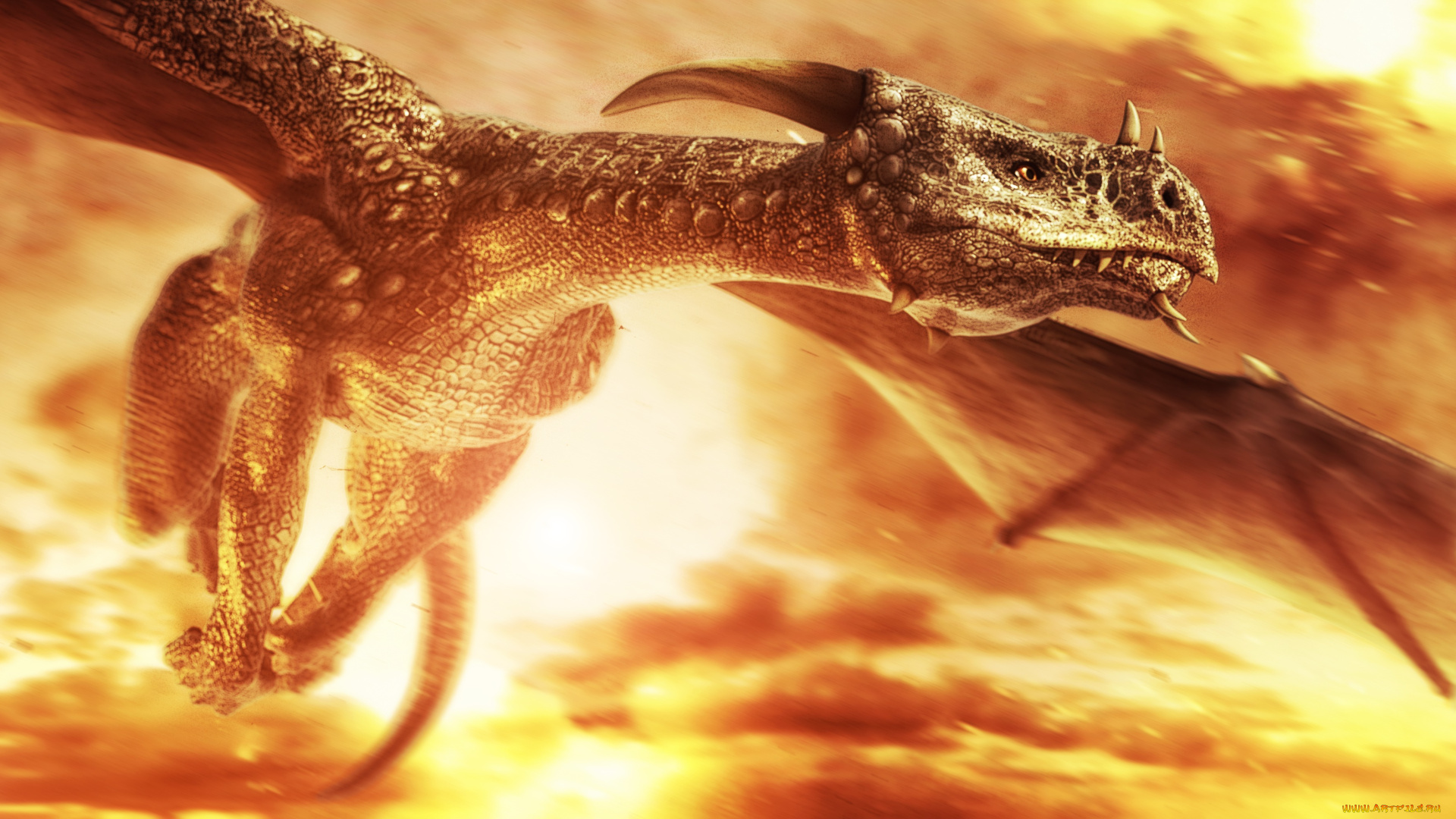 фэнтези, драконы, дракон