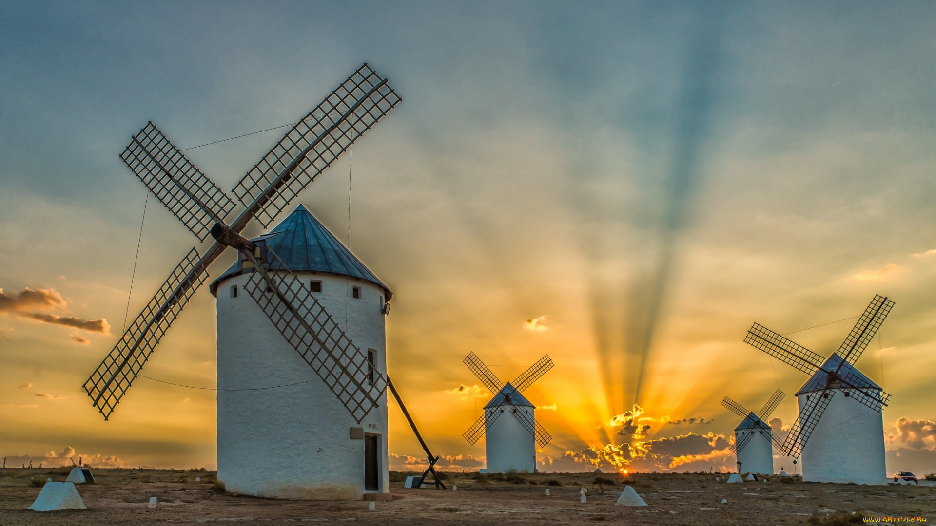 разное, мельницы, ветряки