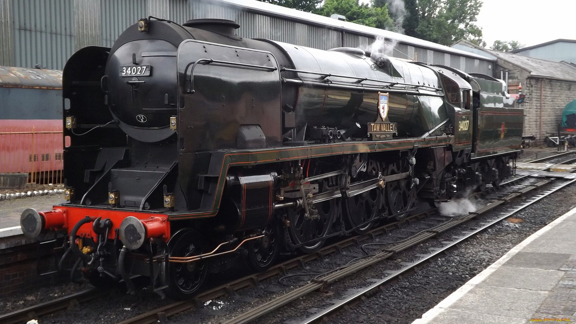 техника, паровозы, железная, дорога, рельсы, паровоз