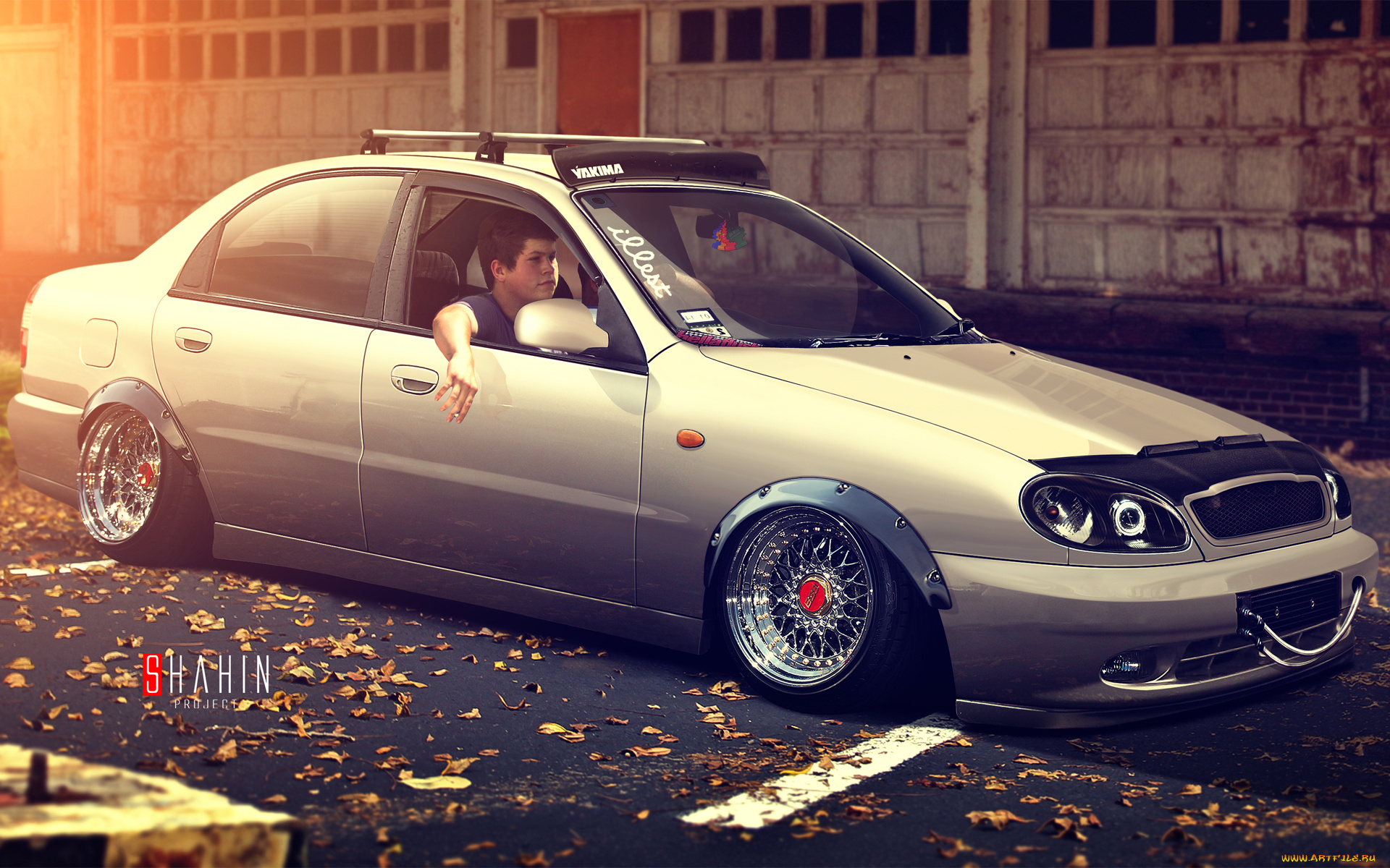 автомобили, виртуальный, тюнинг, lanos