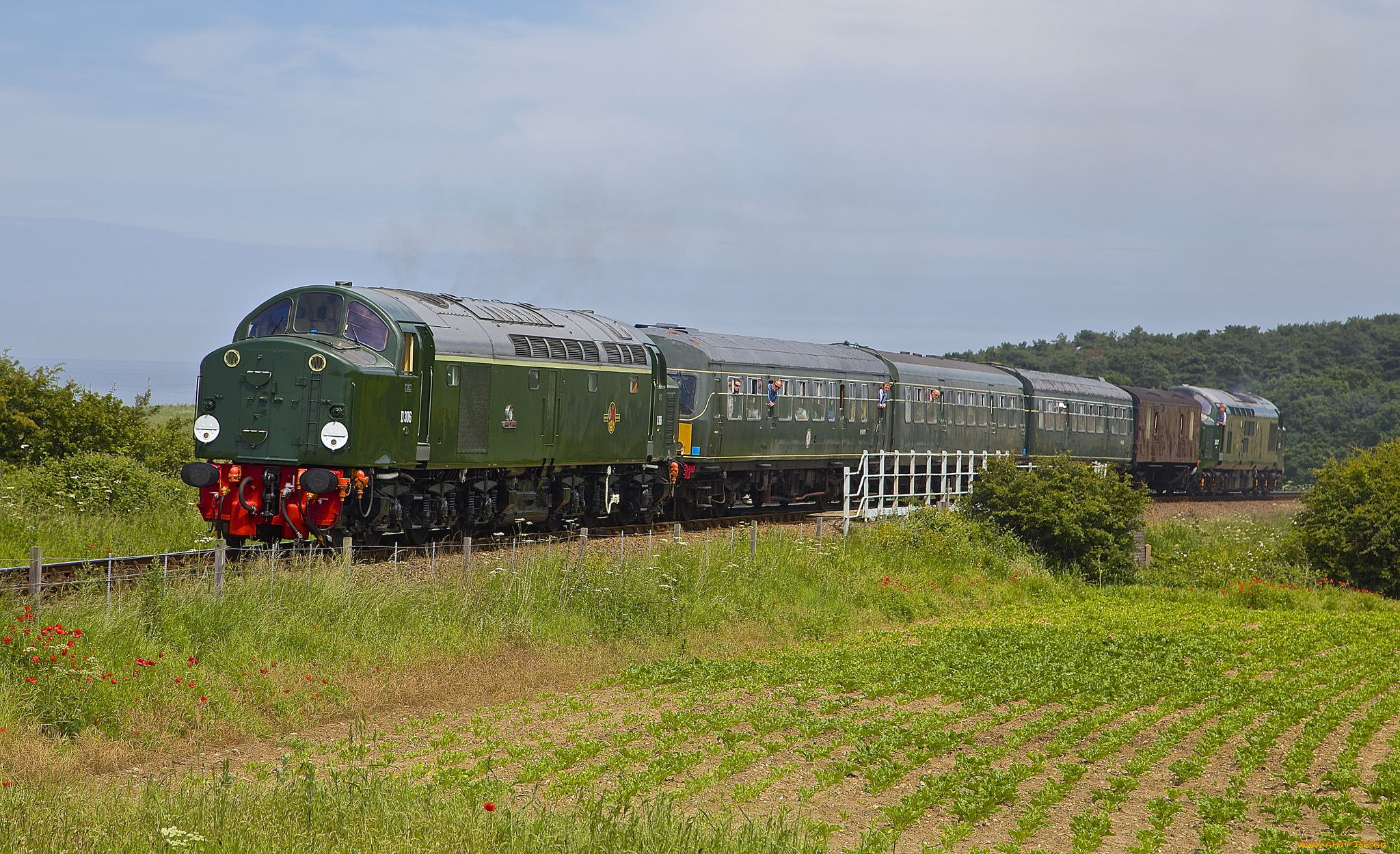 техника, поезда, железная, дорога, рельсы, локомотив, состав