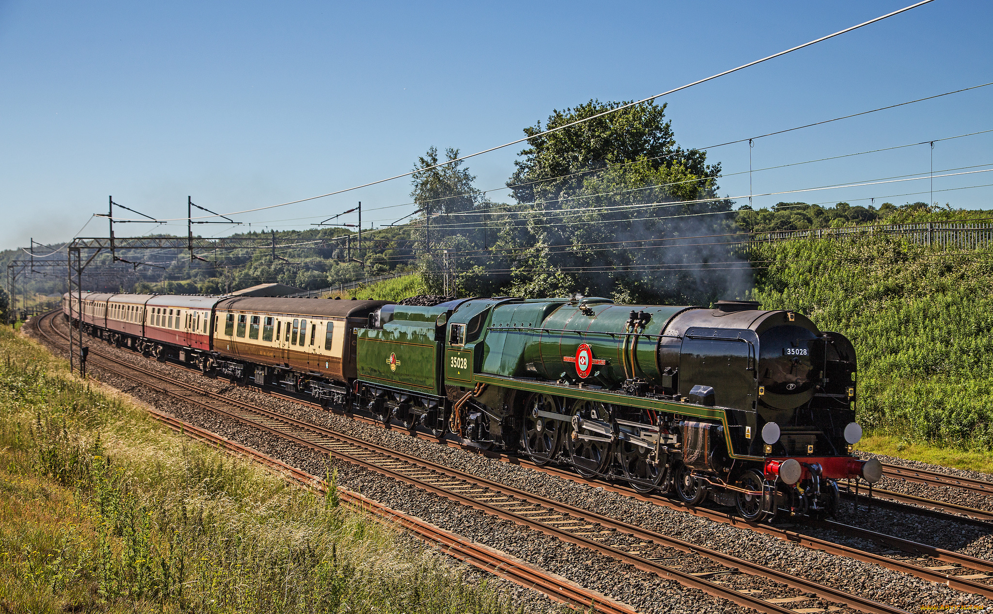 техника, паровозы, железная, дорога, рельсы, паровоз