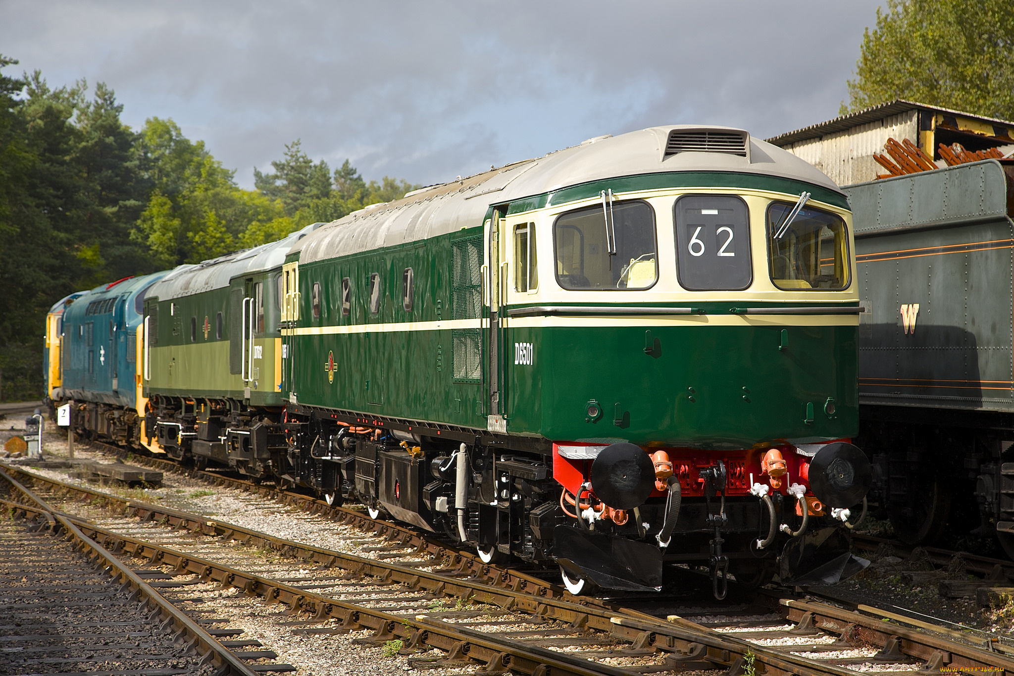 техника, поезда, железная, дорога, рельсы, локомотив, состав