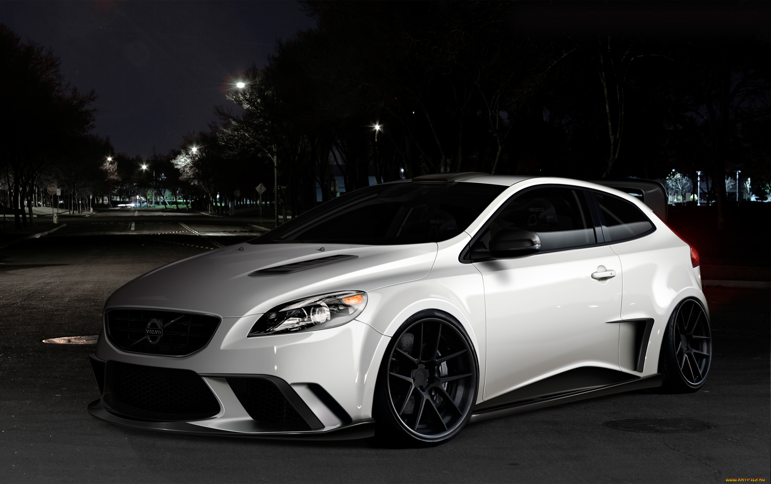 автомобили, виртуальный, тюнинг, c30, volvo