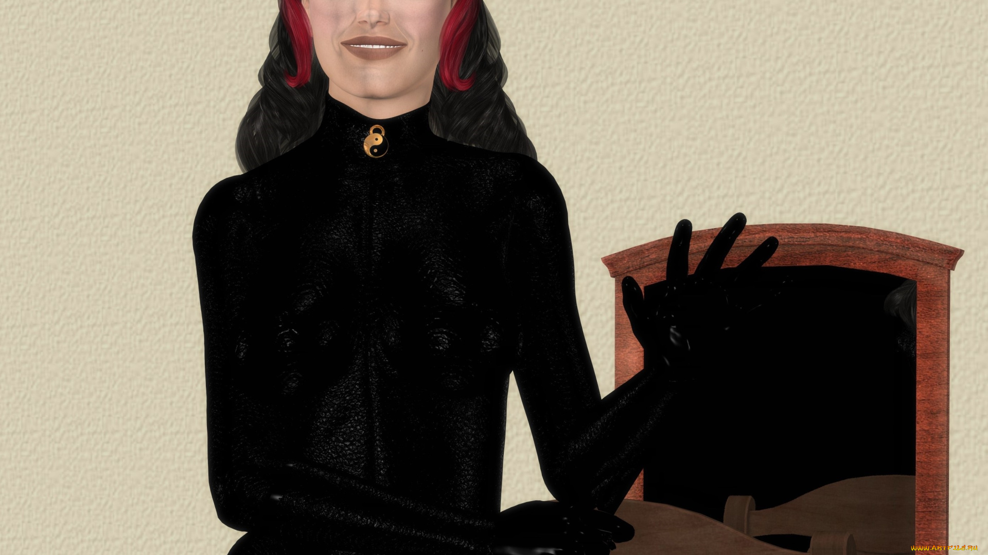 3д, графика, люди, , people, девушка, взгляд, фон