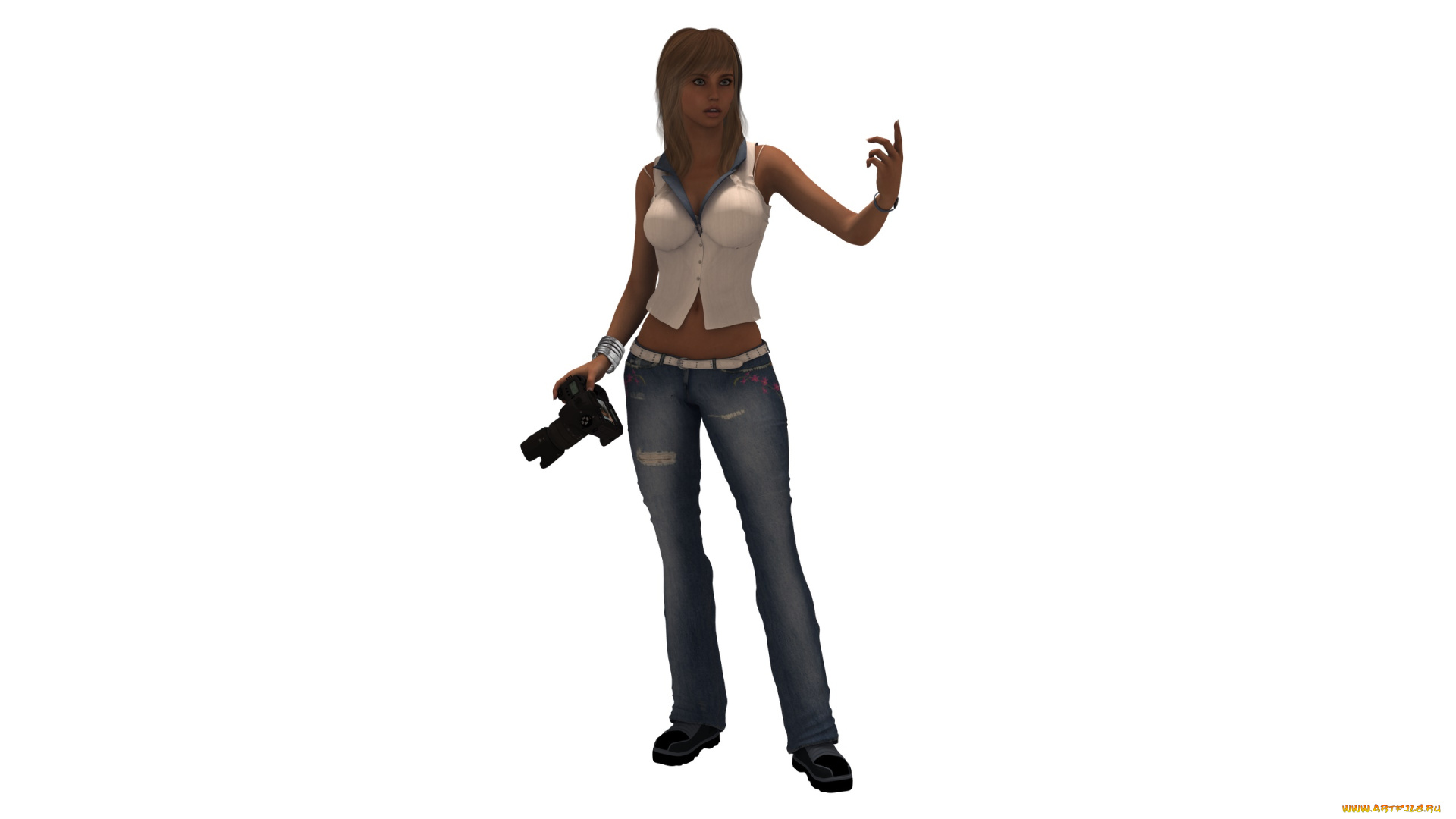 3д, графика, люди, , people, девушка, взгляд, фон