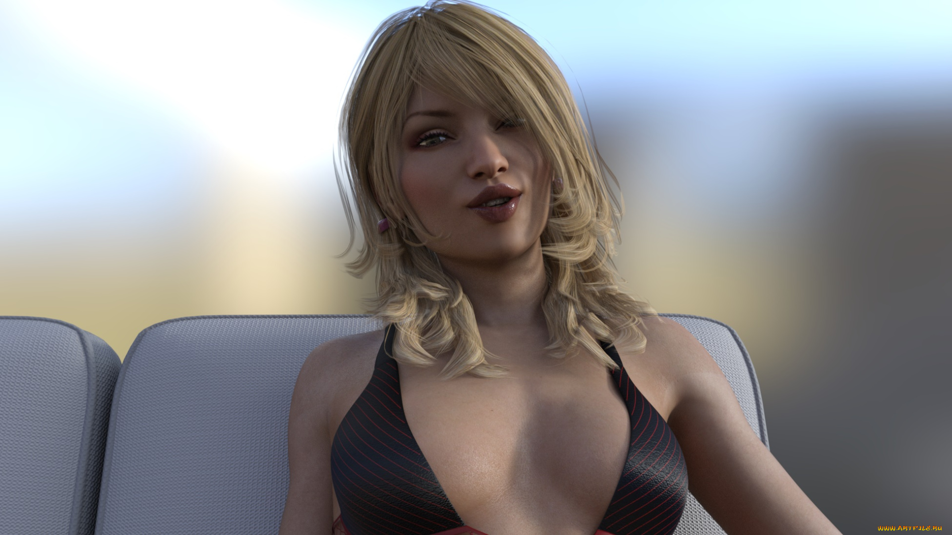 3д, графика, люди, , people, фон, взгляд, девушка