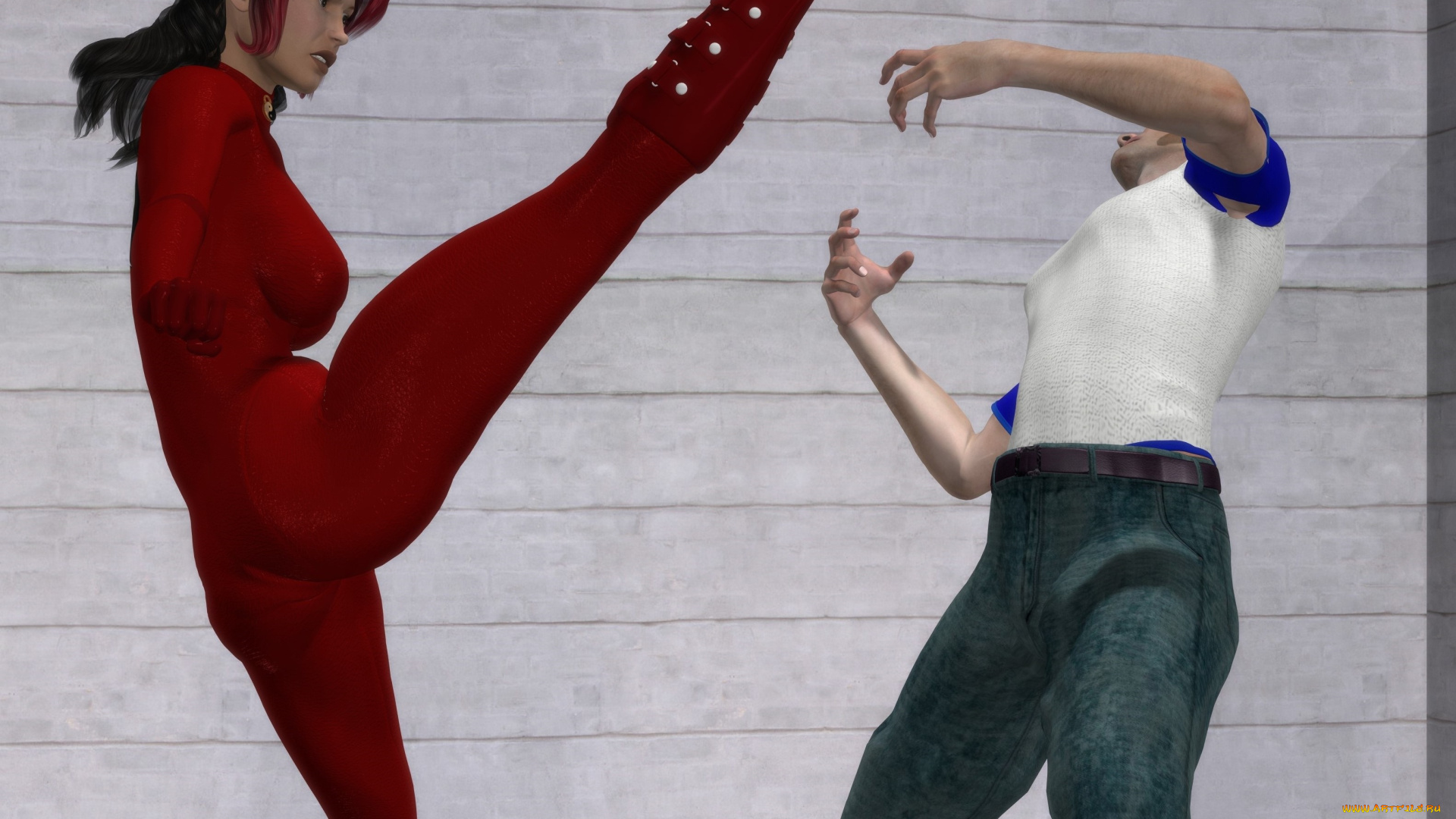 3д, графика, люди, , people, мужчина, фон, взгляд, девушка