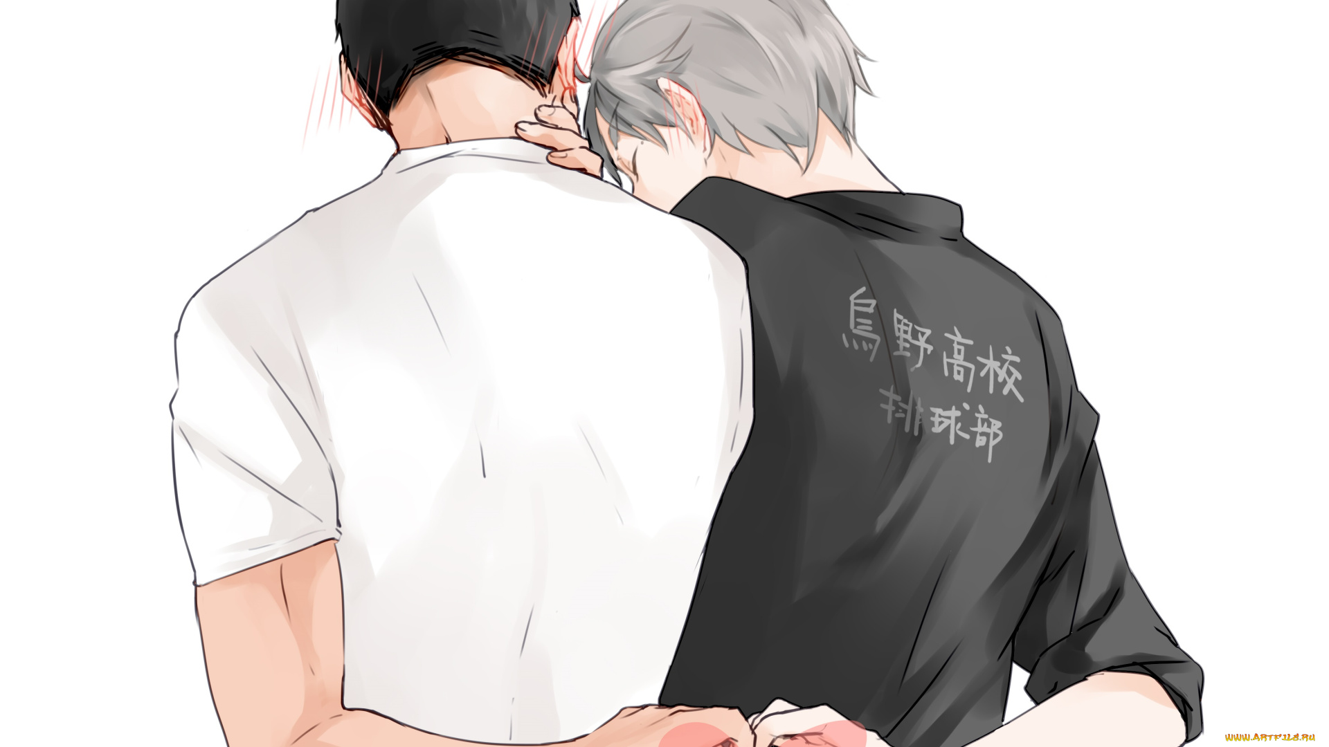 аниме, haikyuu, парни, волейбол