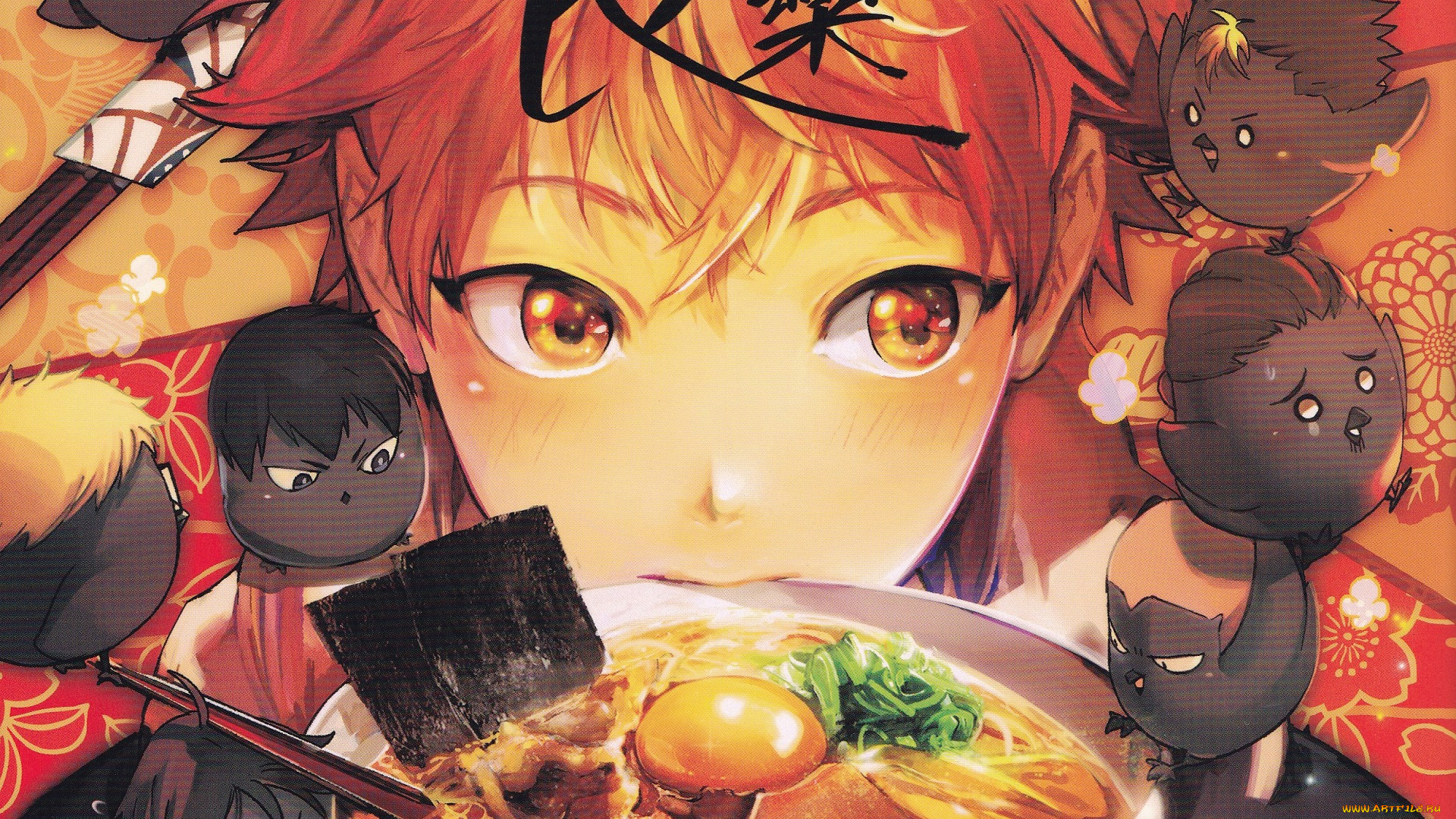 аниме, haikyuu, волейбол