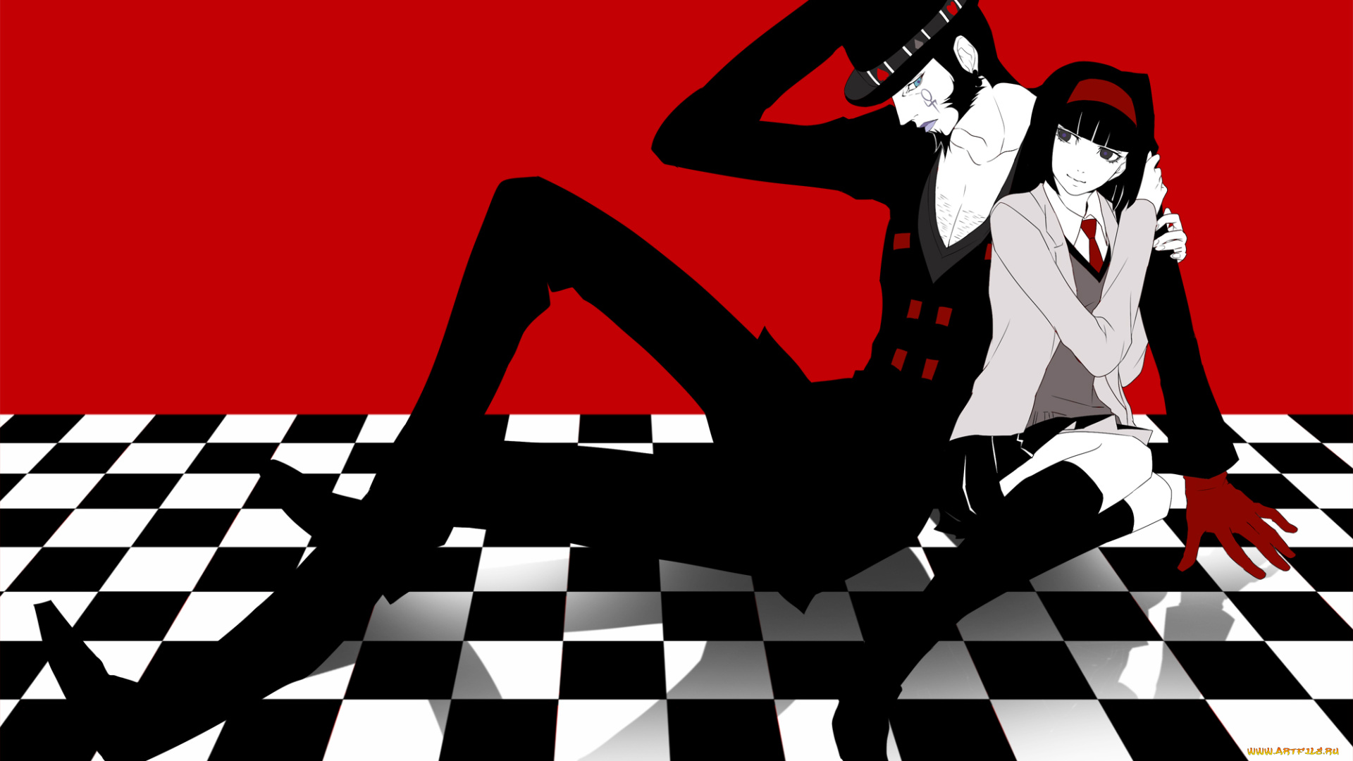 аниме, tiger, and, bunny, двое