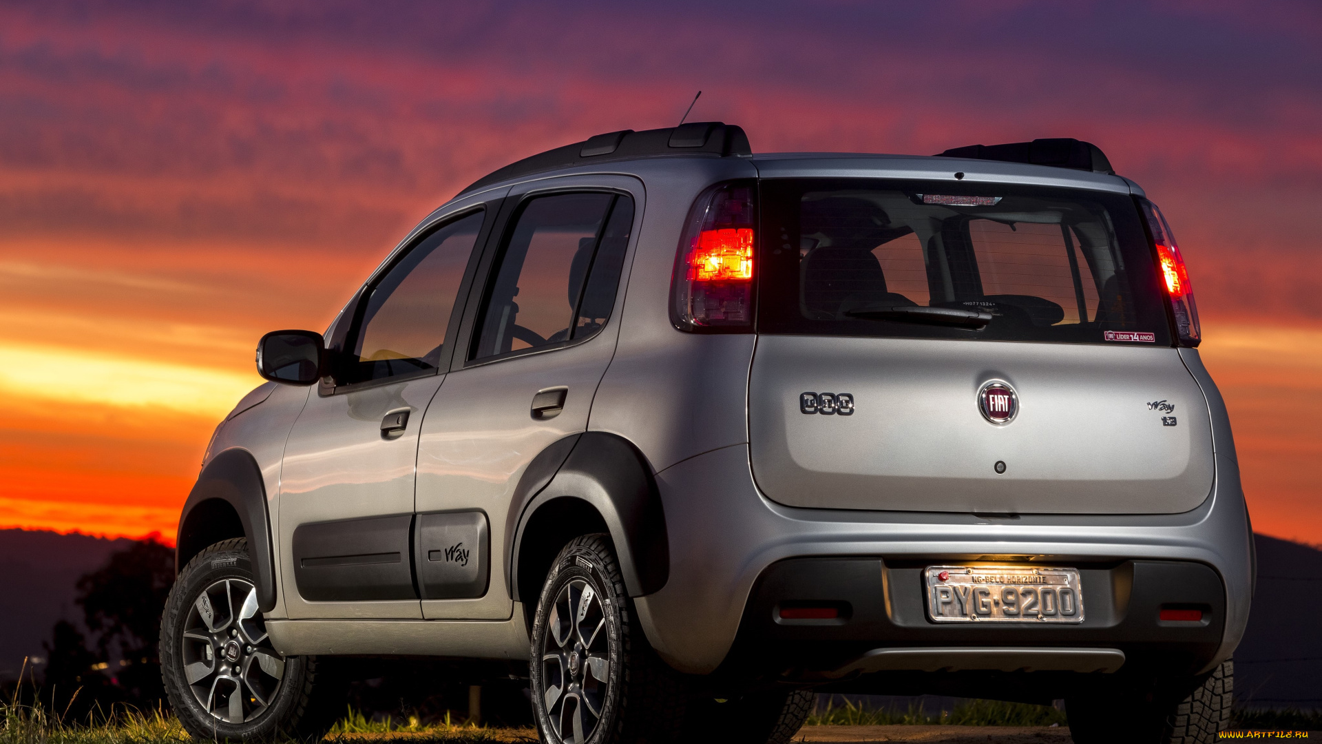 автомобили, fiat, 327, uno, way, 2016г