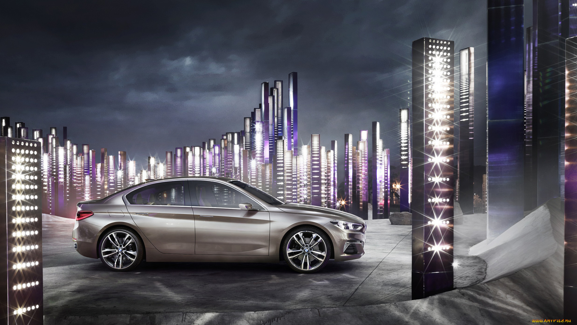 bmw, compact, sedan, concept, 2015, автомобили, bmw, 2015, concept, sedan, compact