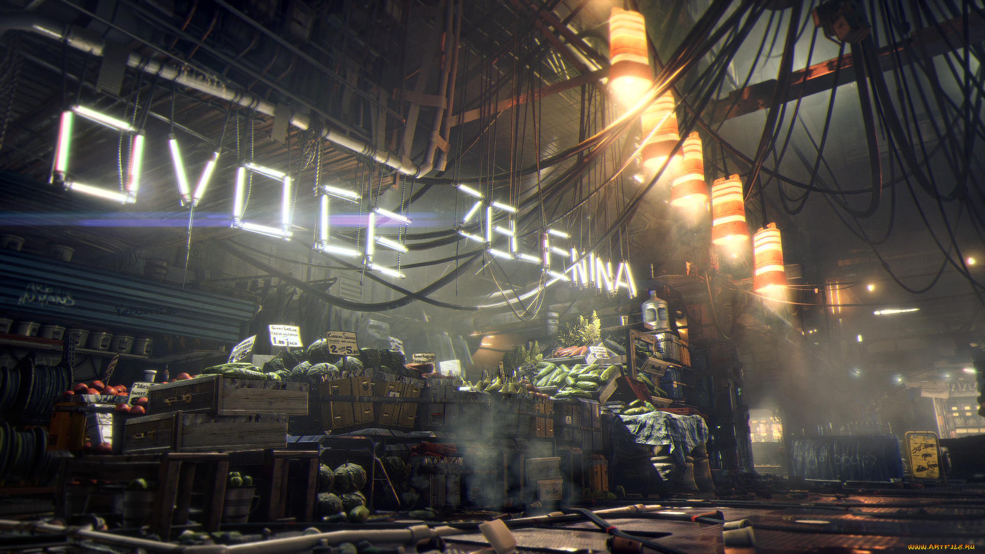 видео, игры, deus, ex, , mankind, divided, интерьер