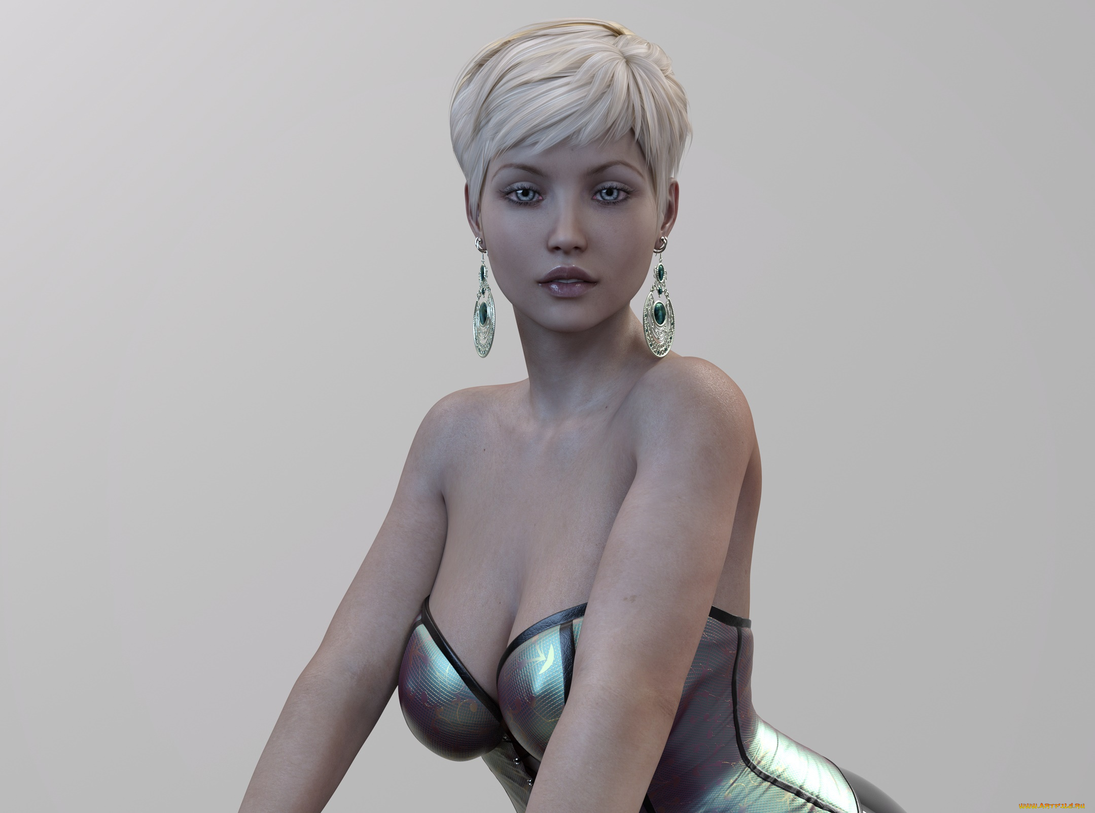 3д, графика, люди, , people, фон, взгляд, девушка