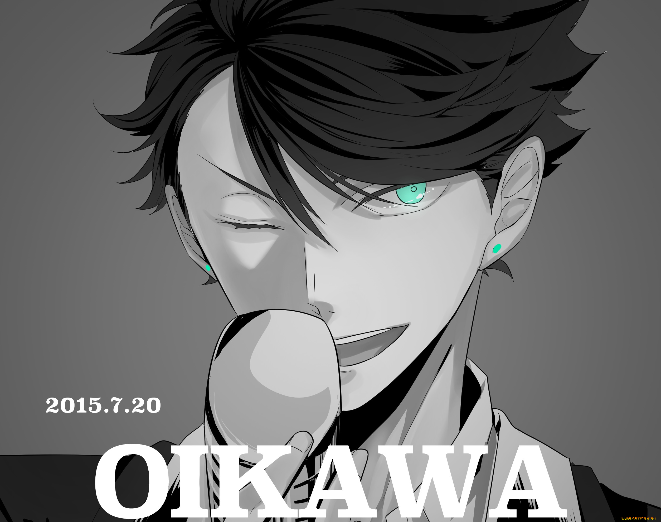 аниме, haikyuu, волейбол