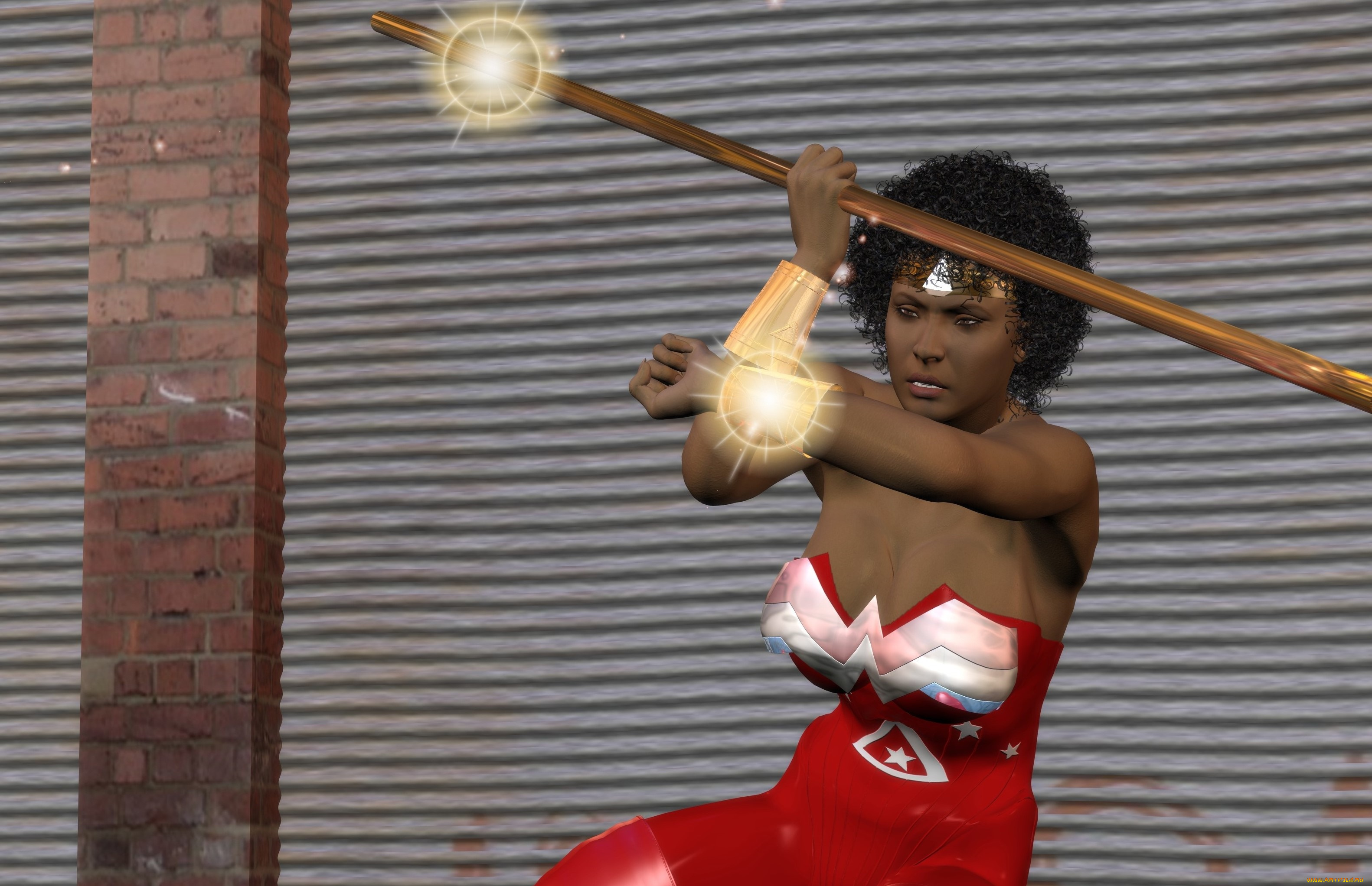 3д, графика, фантазия, , fantasy, девушка, фон, взгляд