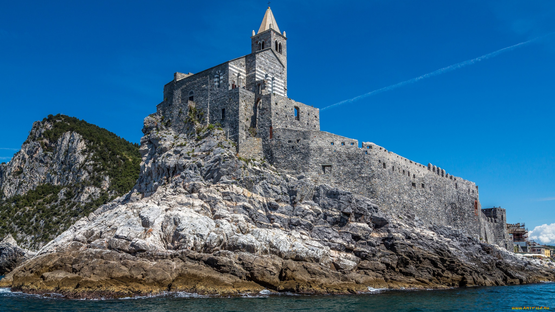 porto, venere, -, kirche, san, pietro, города, -, католические, соборы, , костелы, , аббатства, простор