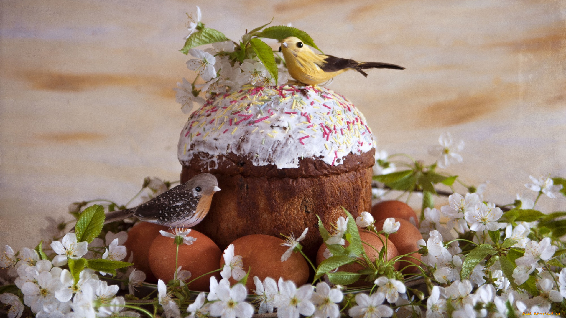 праздничные, пасха, яйца, крашанки, праздник, весна, андреянова