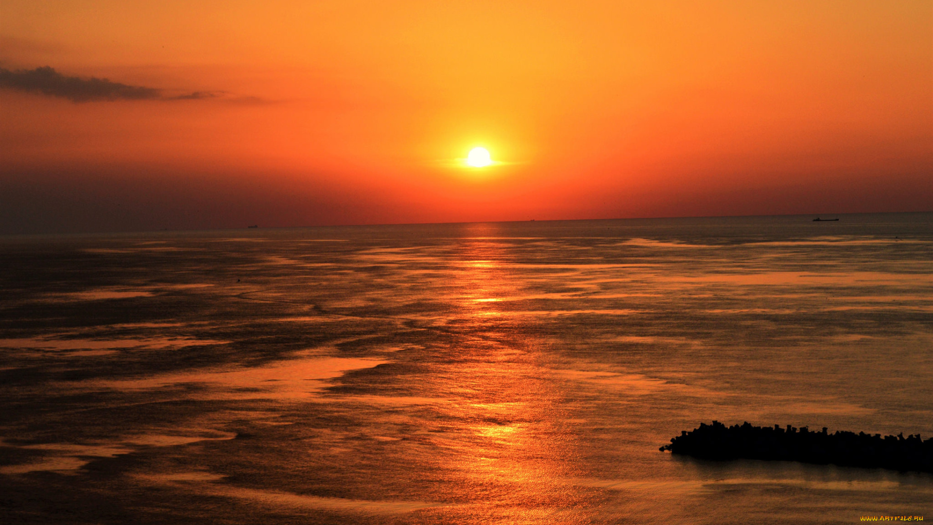 природа, моря, океаны, простор