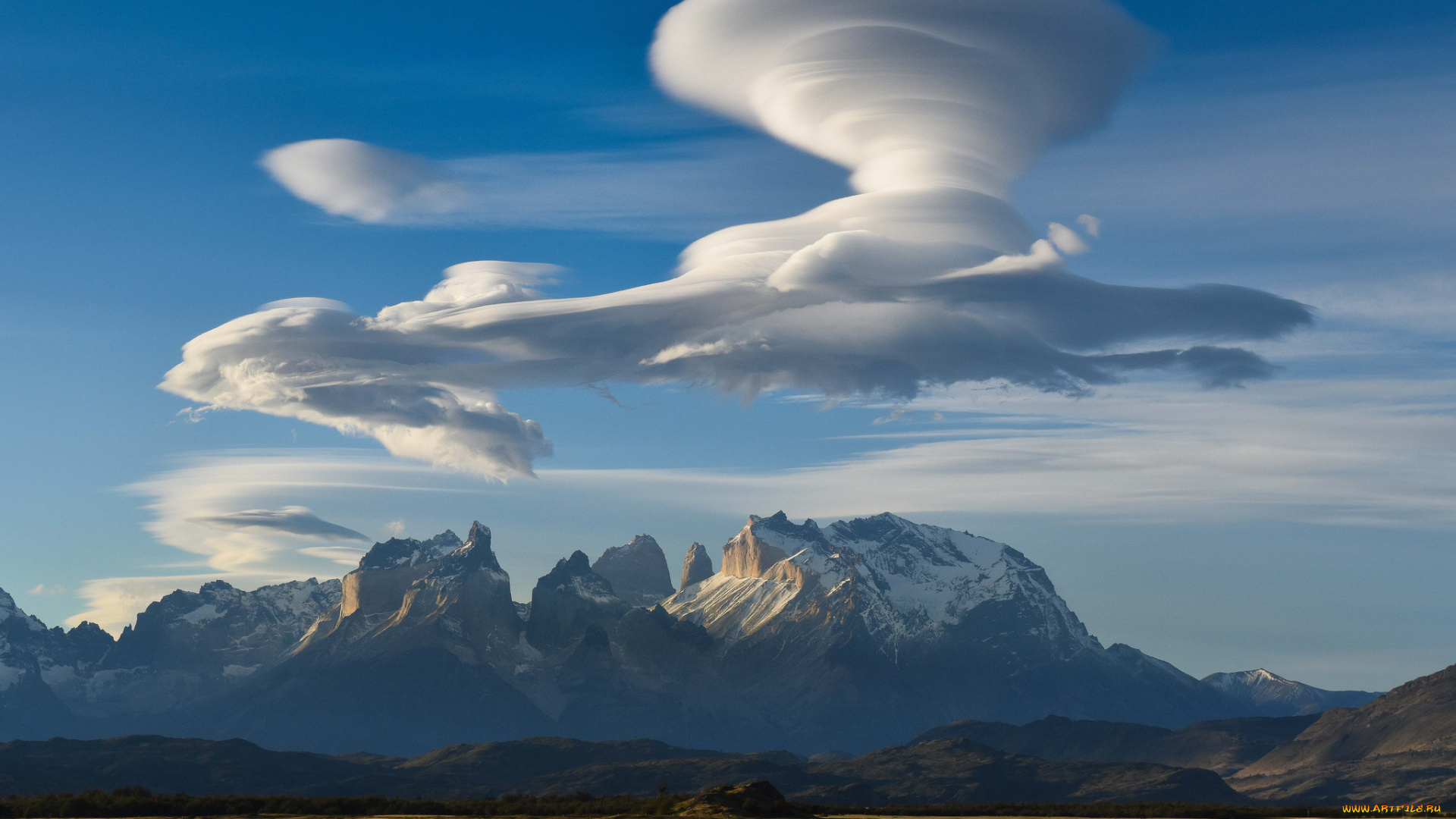 природа, облака, простор