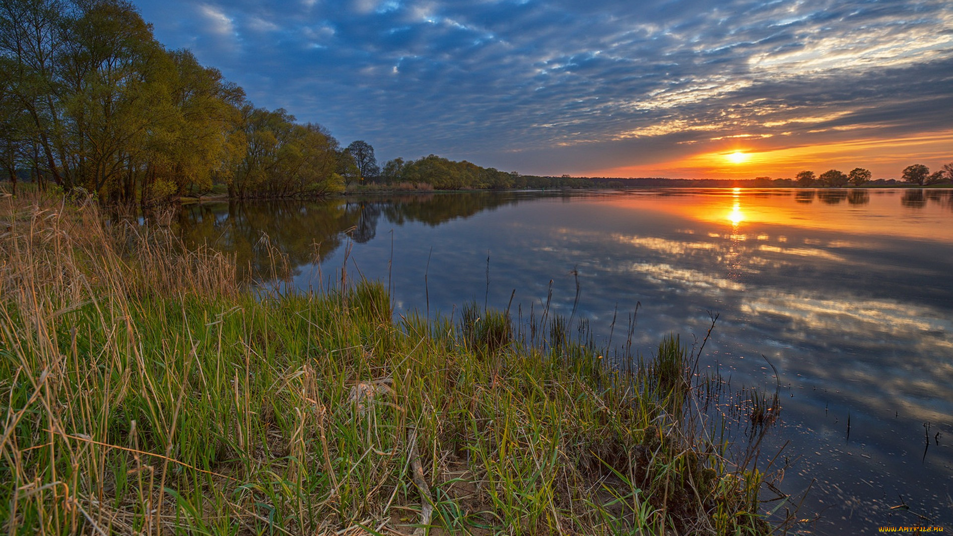 природа, реки, озера, простор