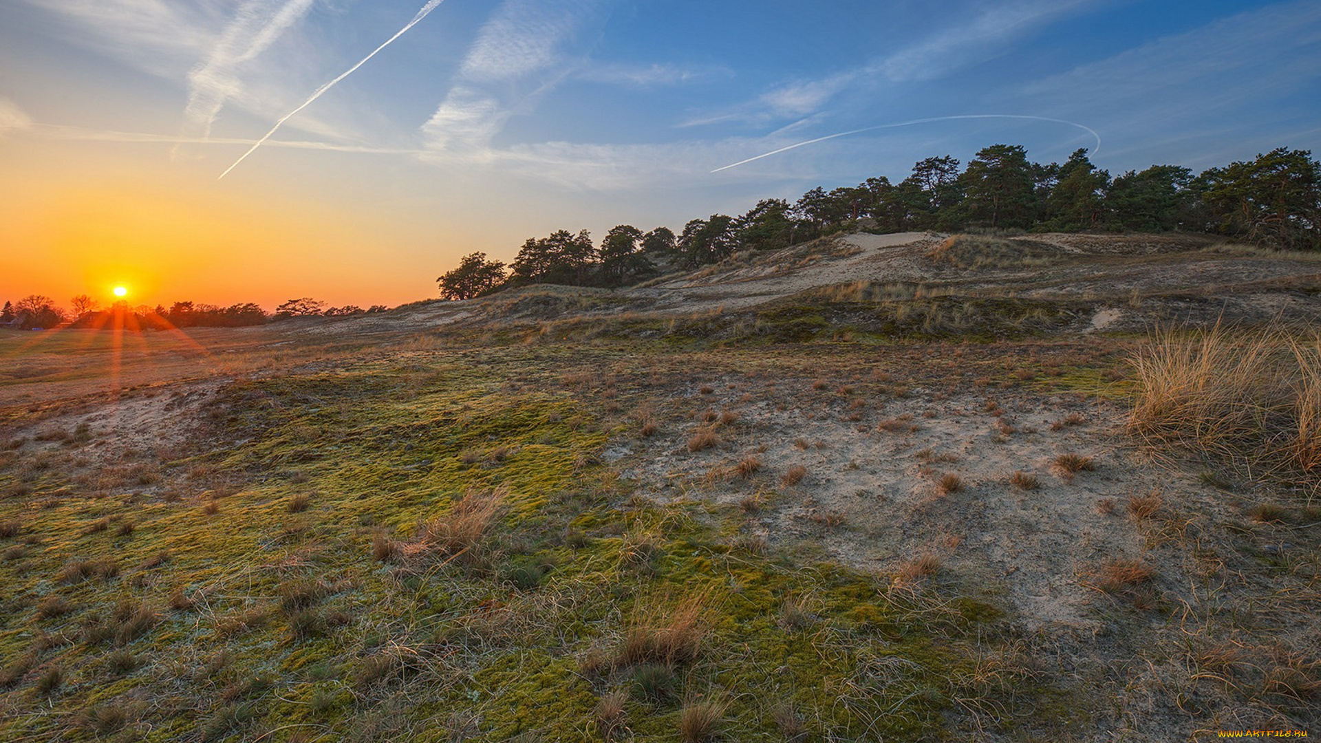 природа, восходы, закаты, простор