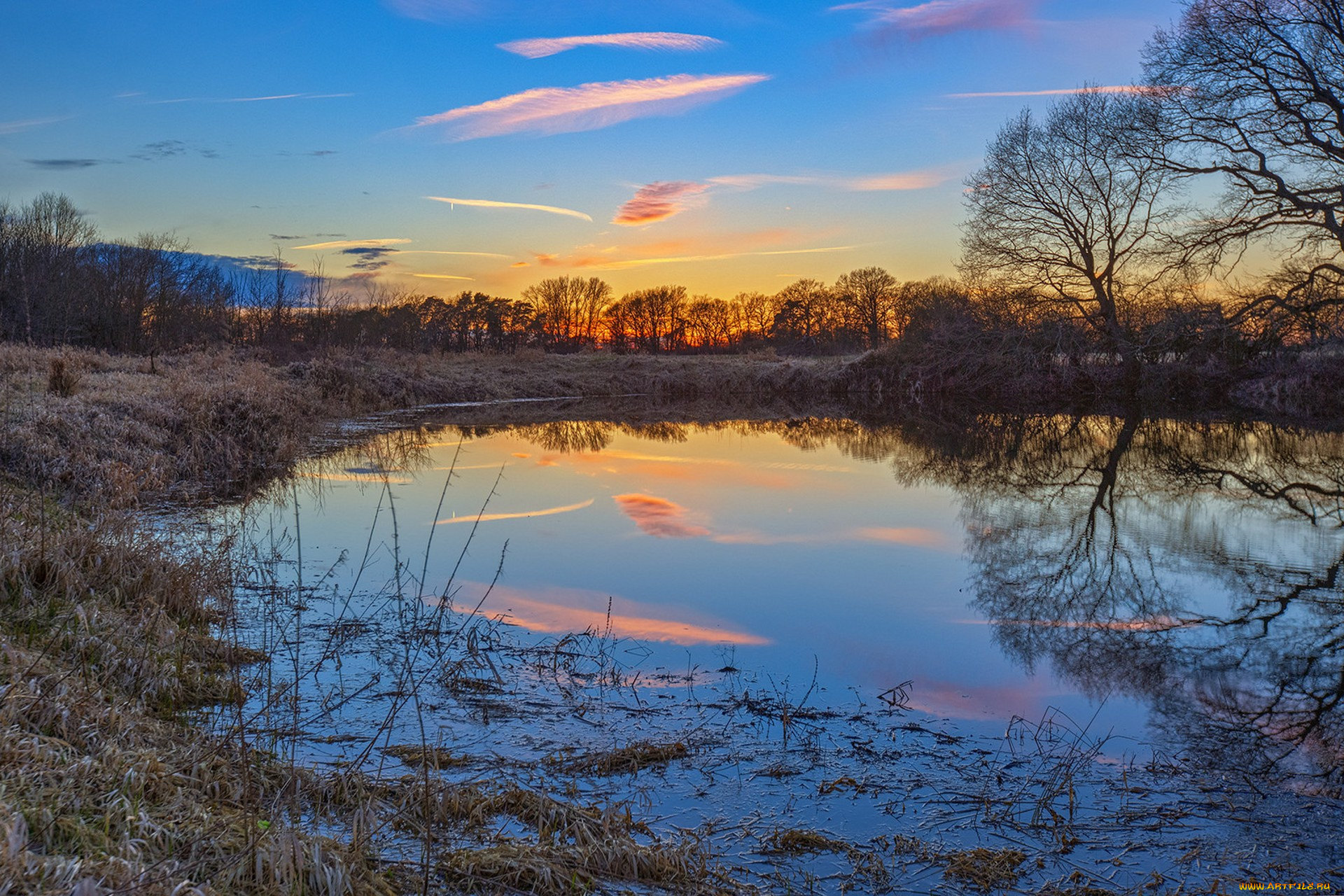 природа, реки, озера, простор