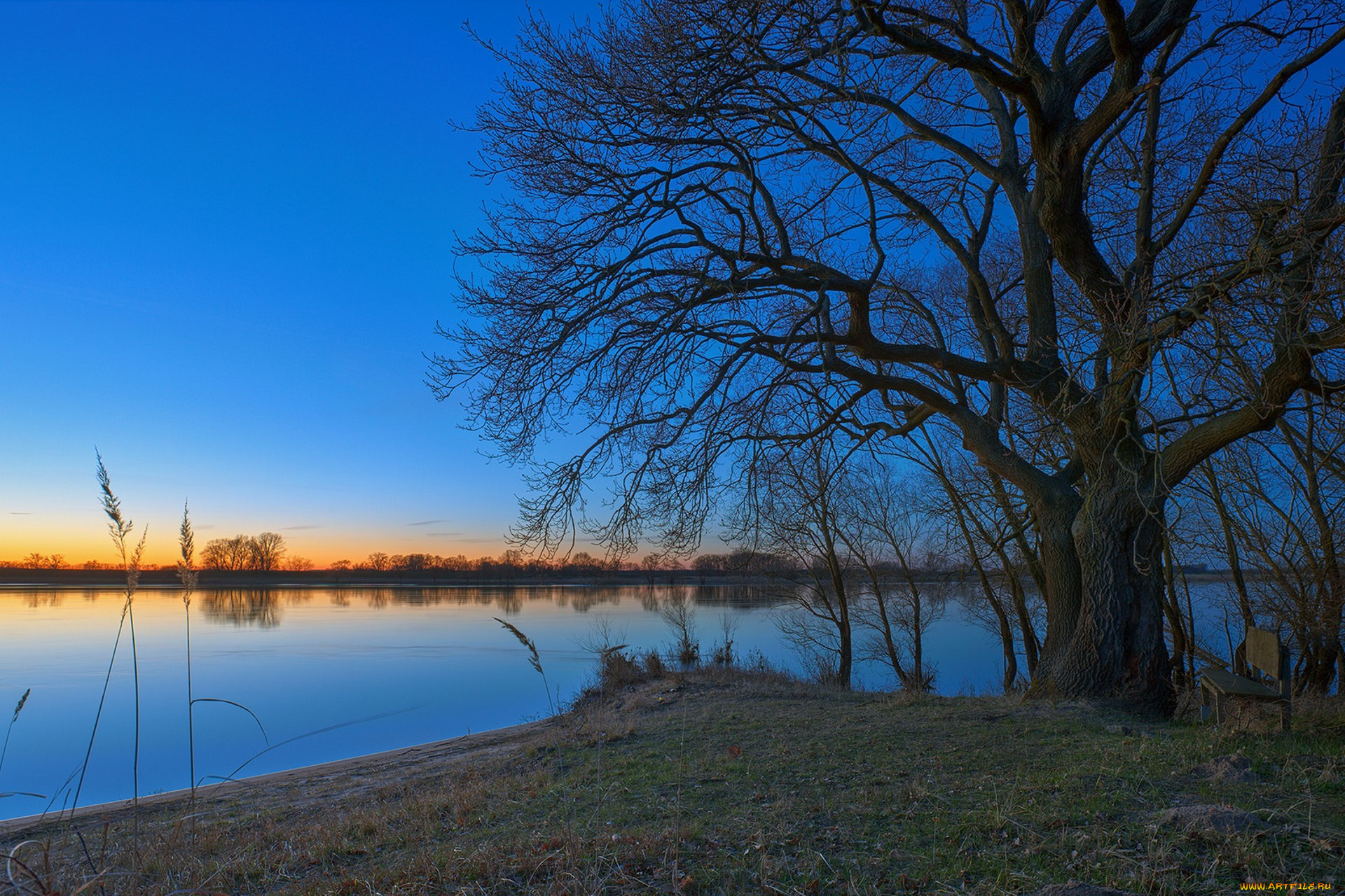 природа, реки, озера, простор